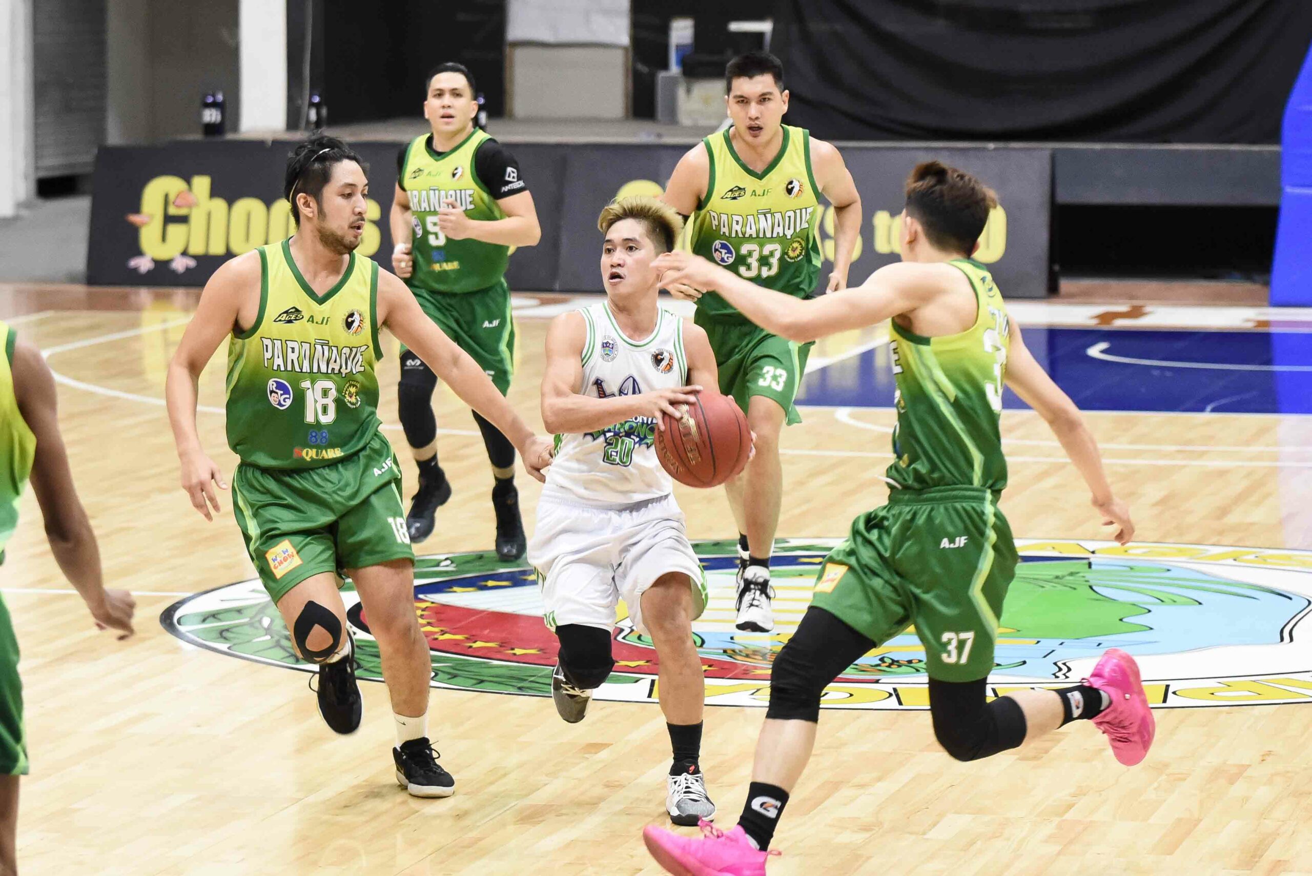 2021-Chooks-to-Go-NBL-Quezon-vs-Paranaque-Christopher-Lagrama-Quezon-scaled Vince Alves the hero as Parañaque sinks Quezon, keeps NBL playoff dreams alive Basketball NBL News  - philippine sports news