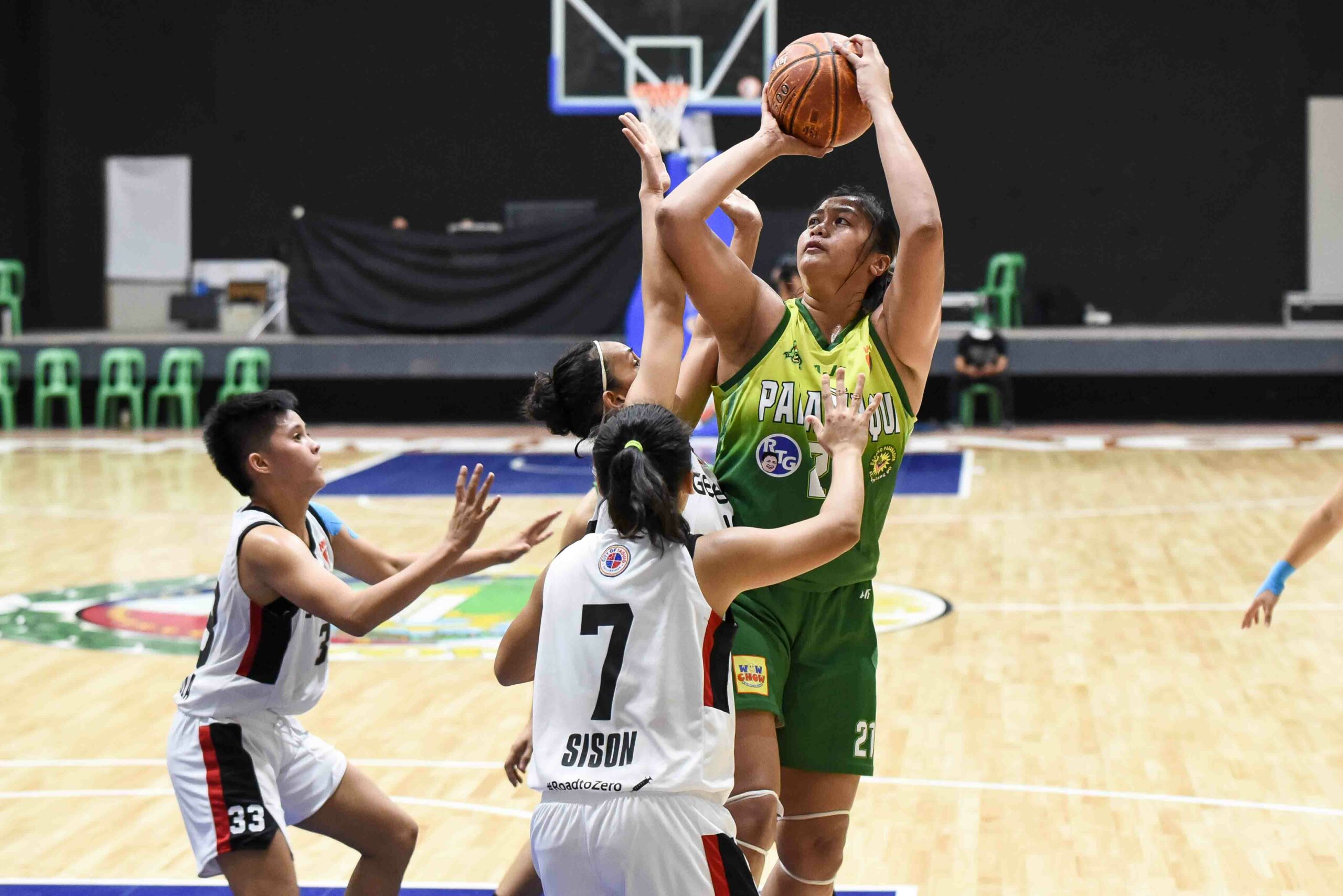 2021-PIA-WNBL-Taguig-vs-Paranaque-Claire-Castro-Paranaque-scaled Allana Lim, Clare Castro power Paranaque to WNBL top seed Basketball NBL News  - philippine sports news
