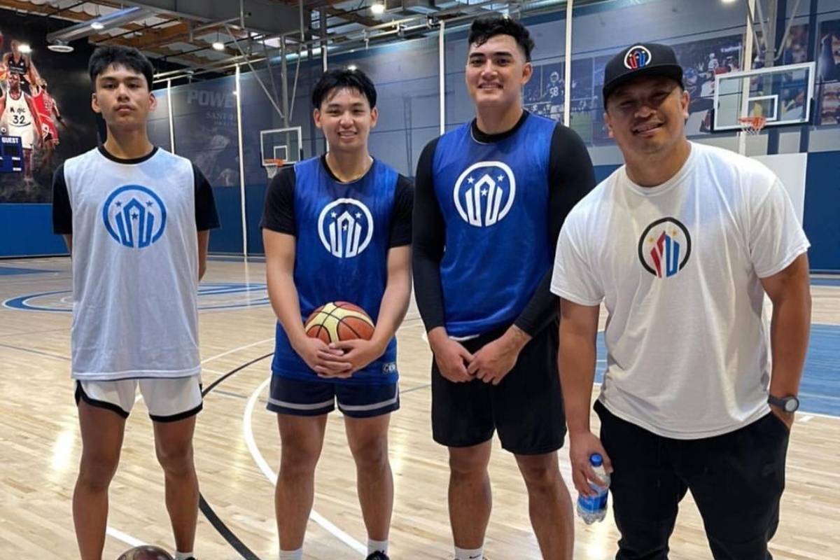 FilAm-Nation-UP-Gopez-with-Bayla-x-Galinato-x-Galang UP holds private workout in US with one-and-done prospect Galinato Basketball News UAAP UP  - philippine sports news