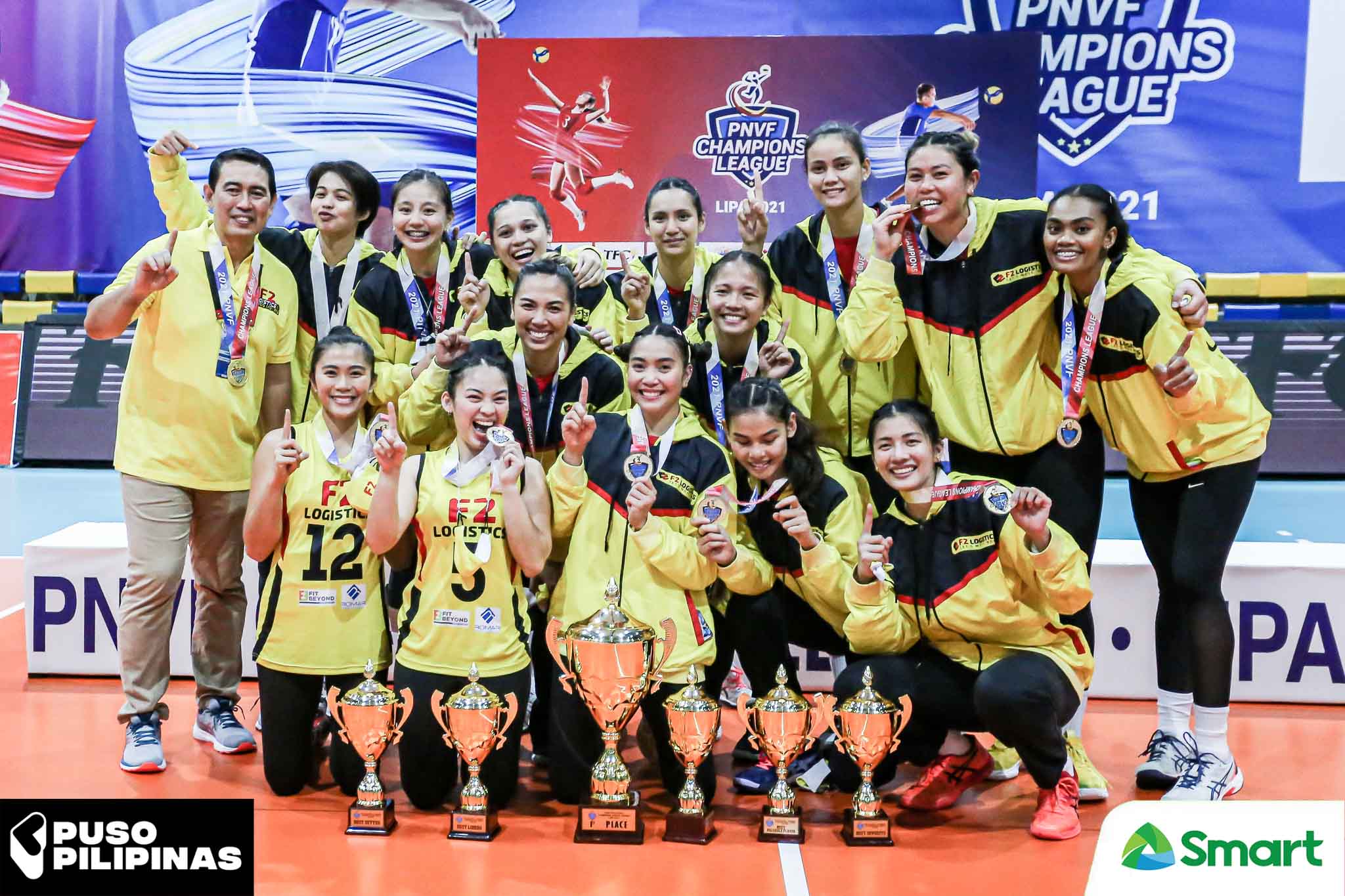 2021-PNVF-Champions-League-F2-Logistics Personal growth the main reason why Gervacio joined F2 Logistics News PVL Volleyball  - philippine sports news