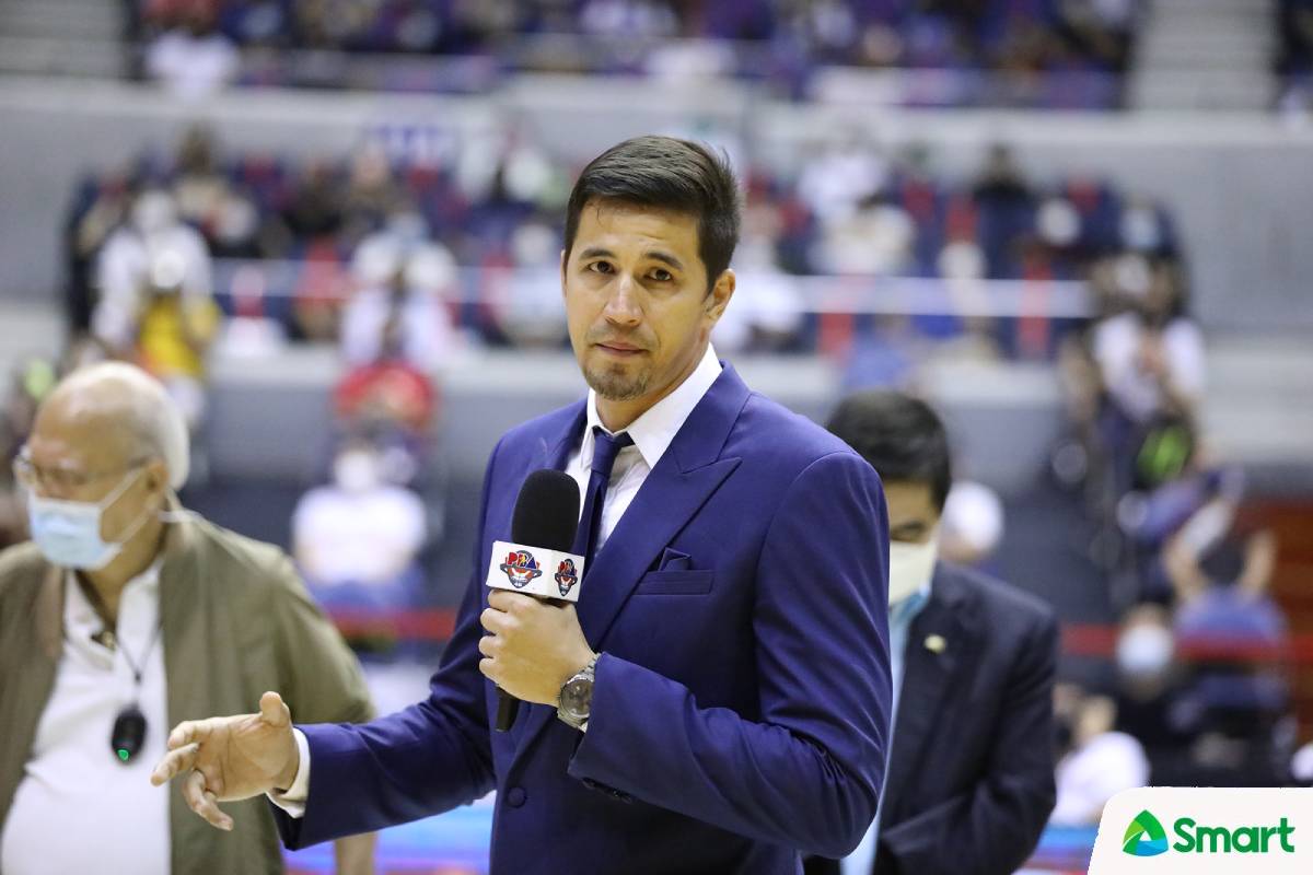 2021-22-PBA-Governors-Cup-Magnolia-vs-Ginebra-Marc-Pingris Pingris turns emotional as his and Simon's jerseys retired by Magnolia Basketball News PBA  - philippine sports news