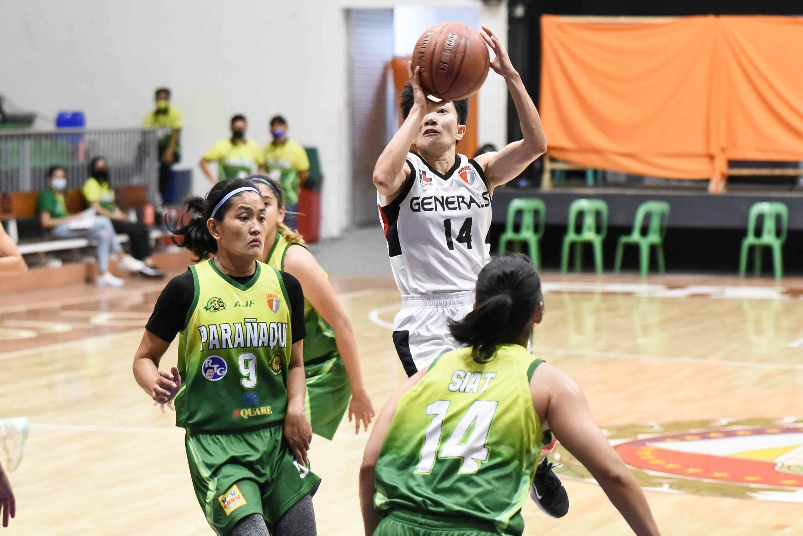 2021-Pia-WNBL-Taguig-vs-Paranaque-Marichu-Bacaro-Lady-Generals-scaled Paranaque moves on verge of WNBL title Basketball NBL News  - philippine sports news