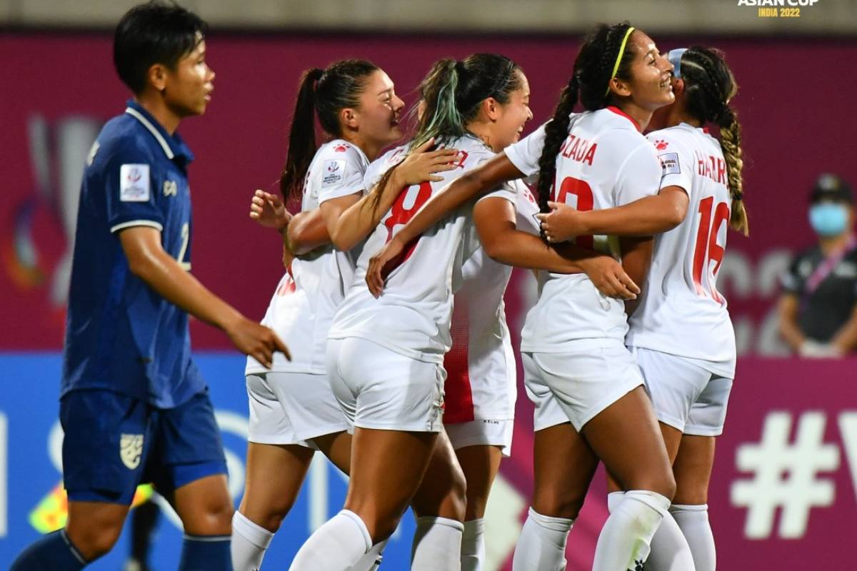 2022-AFC-Asian-Womens-Cup-Philippines-def-Thailand PWNFT coach Stajcic on facing Matildas: 'My allegiances to them are put to one side' Football News Philippine Malditas  - philippine sports news