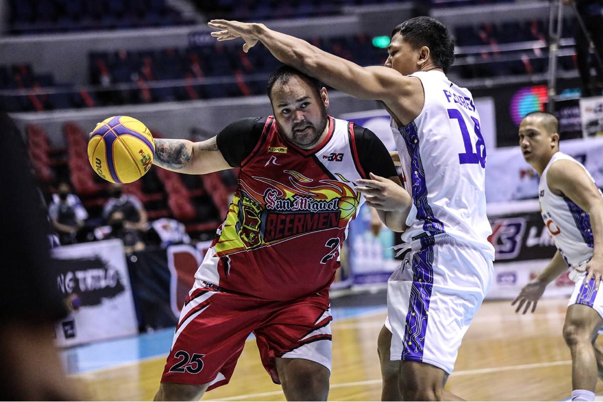 2022-PBA-3x3-Leg-1-TNT-vs-San-Miguel-Ken-Bono Hernandez late error spoils Master Sardines' PBA 3x3 debut 3x3 Basketball News PBA 3X3  - philippine sports news