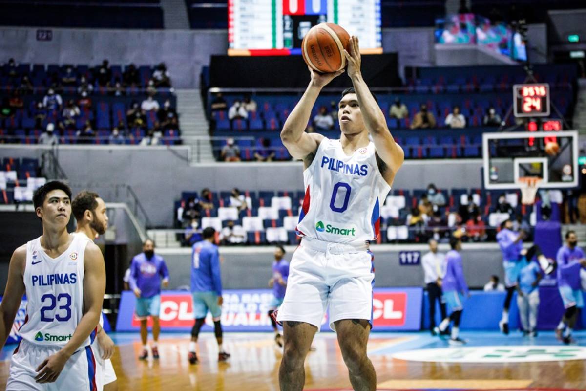 2023-FIBA-World-Cup-Asian-Qualifiers-Gilas-vs-India-Thirdy-Ravena Chot sees 23-for-2023 cadets grow up with Thirdy, Dwight taking the lead 2023 FIBA World Cup Basketball Gilas Pilipinas News  - philippine sports news