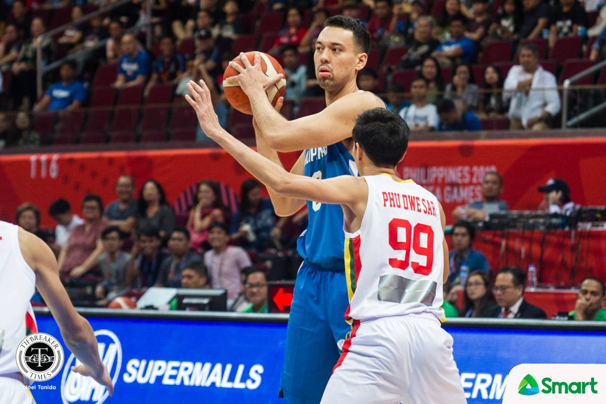 2019-SEA-Games-Myanmar-vs-Philippines-Greg-Slaughter Slaughter says Northport 'closed door on him' that led to Fukuoka move Basketball News PBA  - philippine sports news