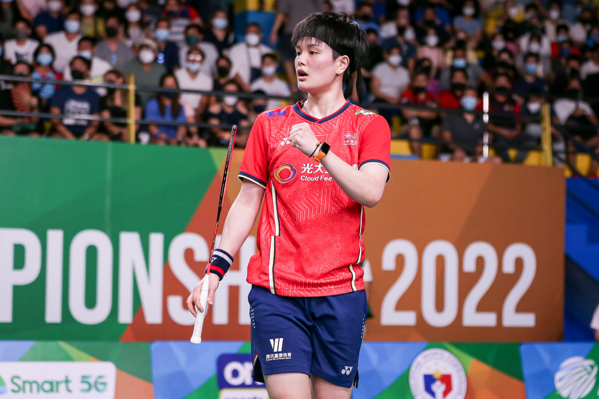 2022-BAC-WANG-Zhi-Yi-CHN-1-1 Badminton Asia: Yamaguchi staves off Sindhu, advances to final 2022 Badminton Asia Championships Badminton News  - philippine sports news