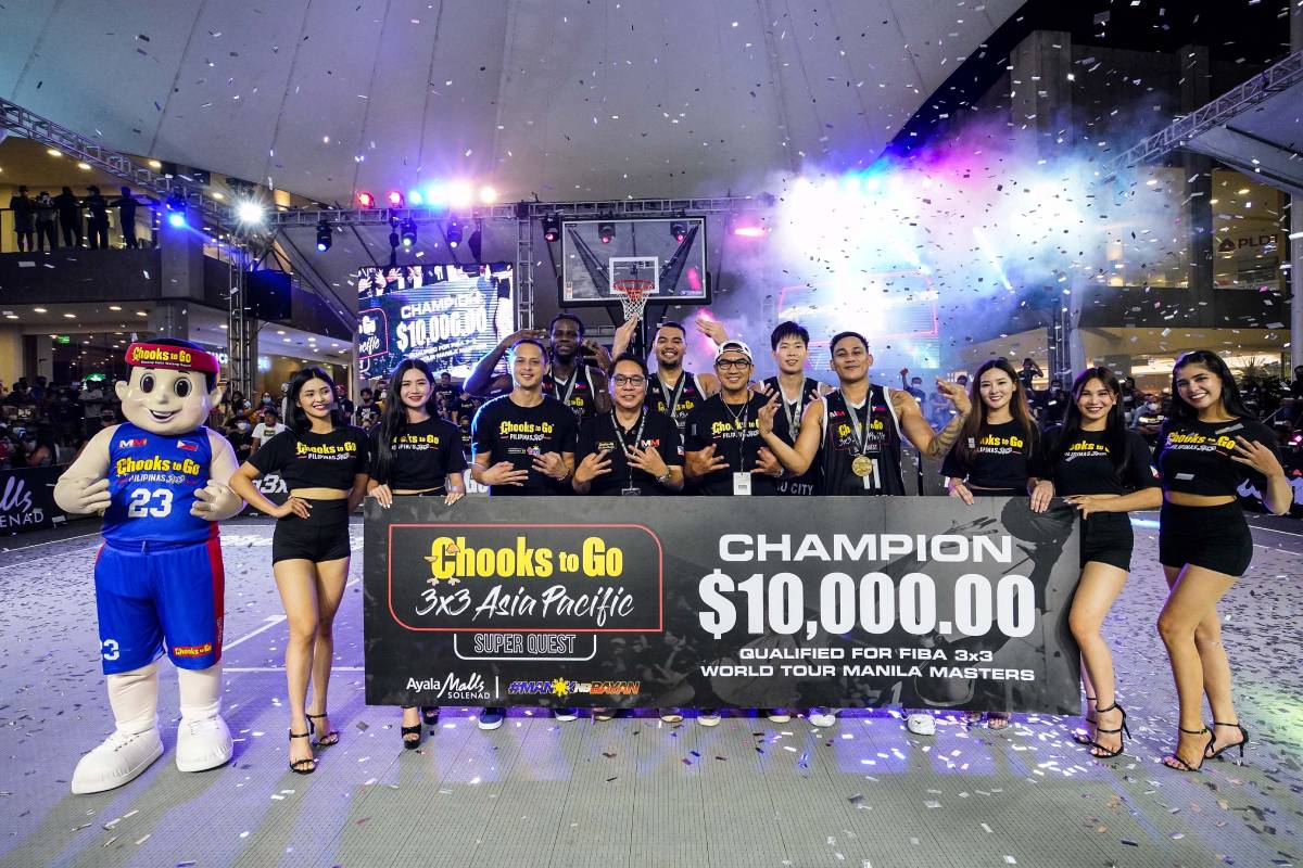 2022-Chooks-Super-Quest-Cebu-def-Sansar After winning Super Quest, Ayo calls on UST to finish strong 3x3 Basketball Basketball Chooks-to-Go Pilipinas 3x3 News UAAP UST  - philippine sports news