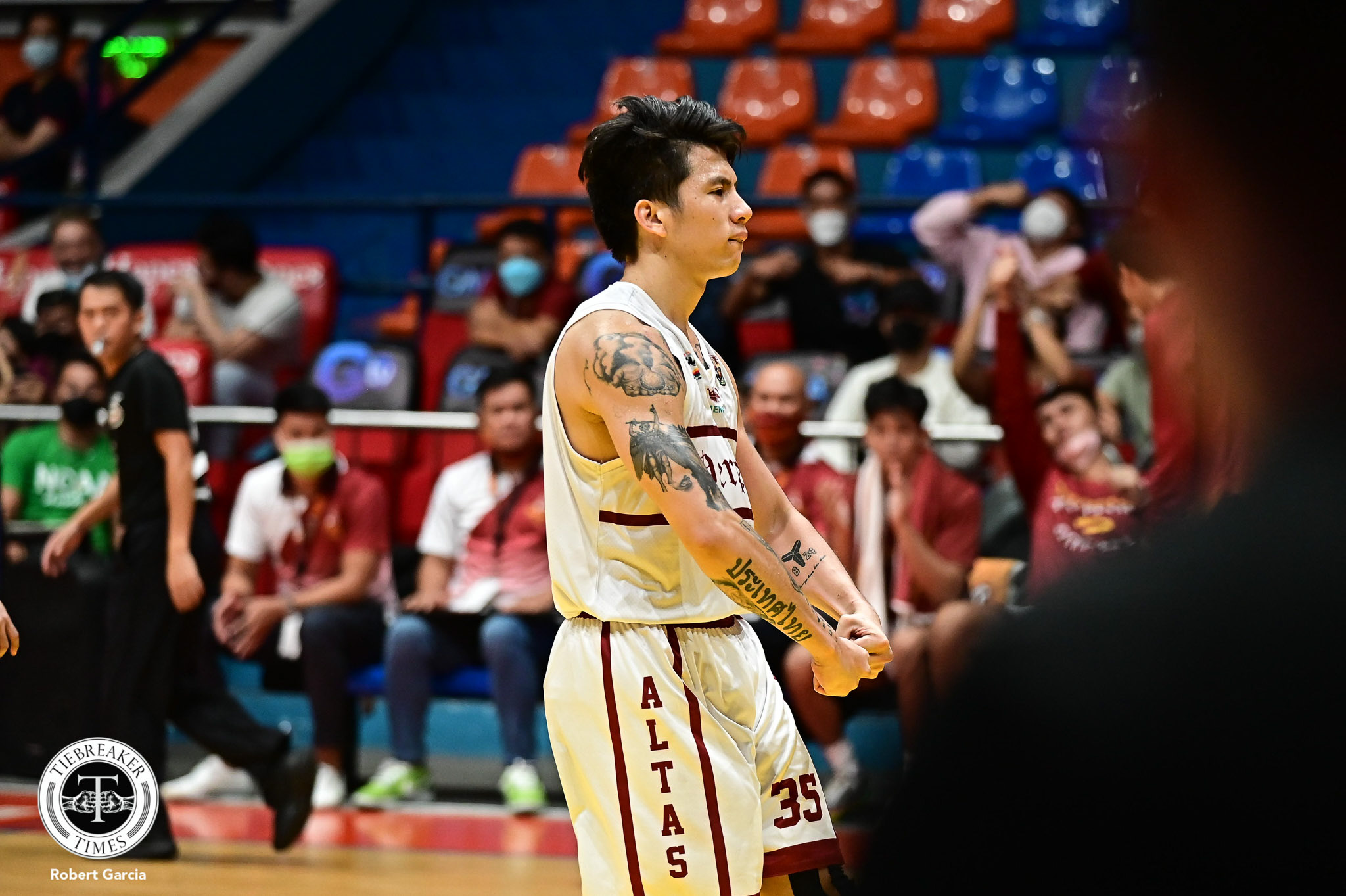 NCAA-97-UPHSD-AURIN-3 Kim Aurin out of Perpetual's KO match vs CSB due to chickenpox Basketball NCAA News UPHSD  - philippine sports news