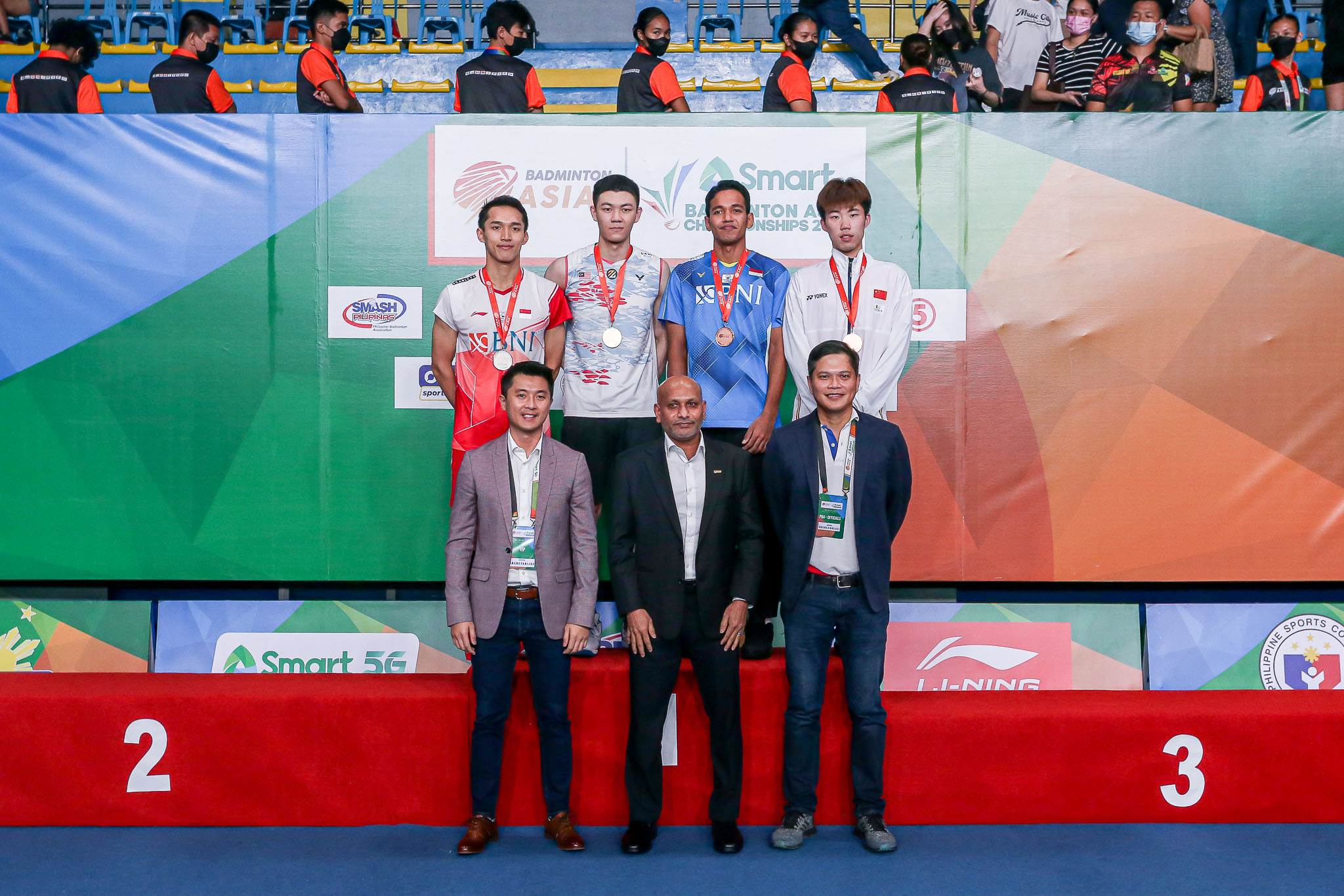 MENS-SINGLES-WINNERS Badminton Asia: Lee Zii Jia downs Jonatan Christie to win first Asian title 2022 Badminton Asia Championships Badminton News  - philippine sports news