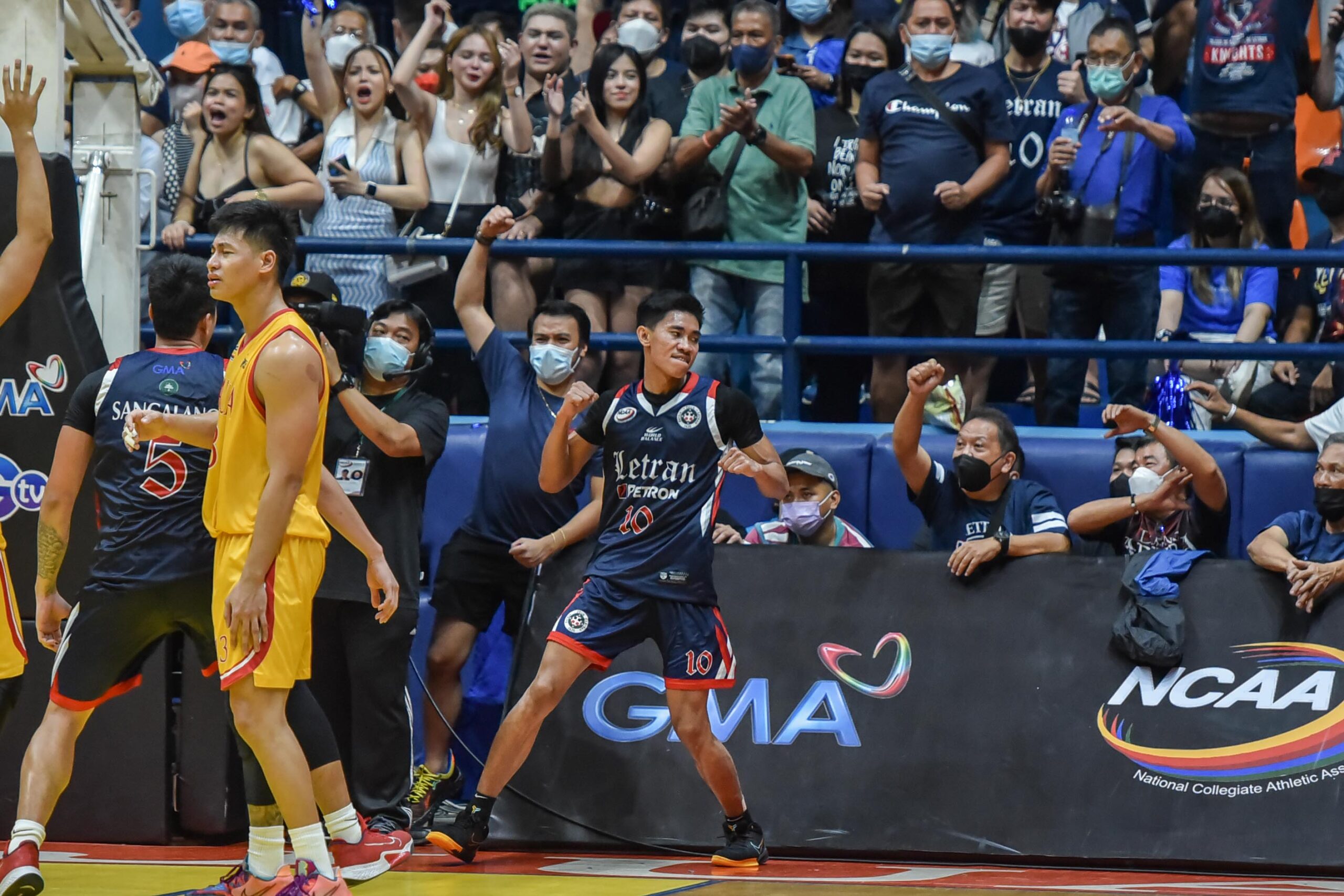 NCAA-97-Finals-G2-CSJL-vs.-MU-Rhenz-Abando-4655-scaled In final year, King Caralipio makes sure to step out of Rhenz Abando's shadows Basketball CSJL NCAA News  - philippine sports news