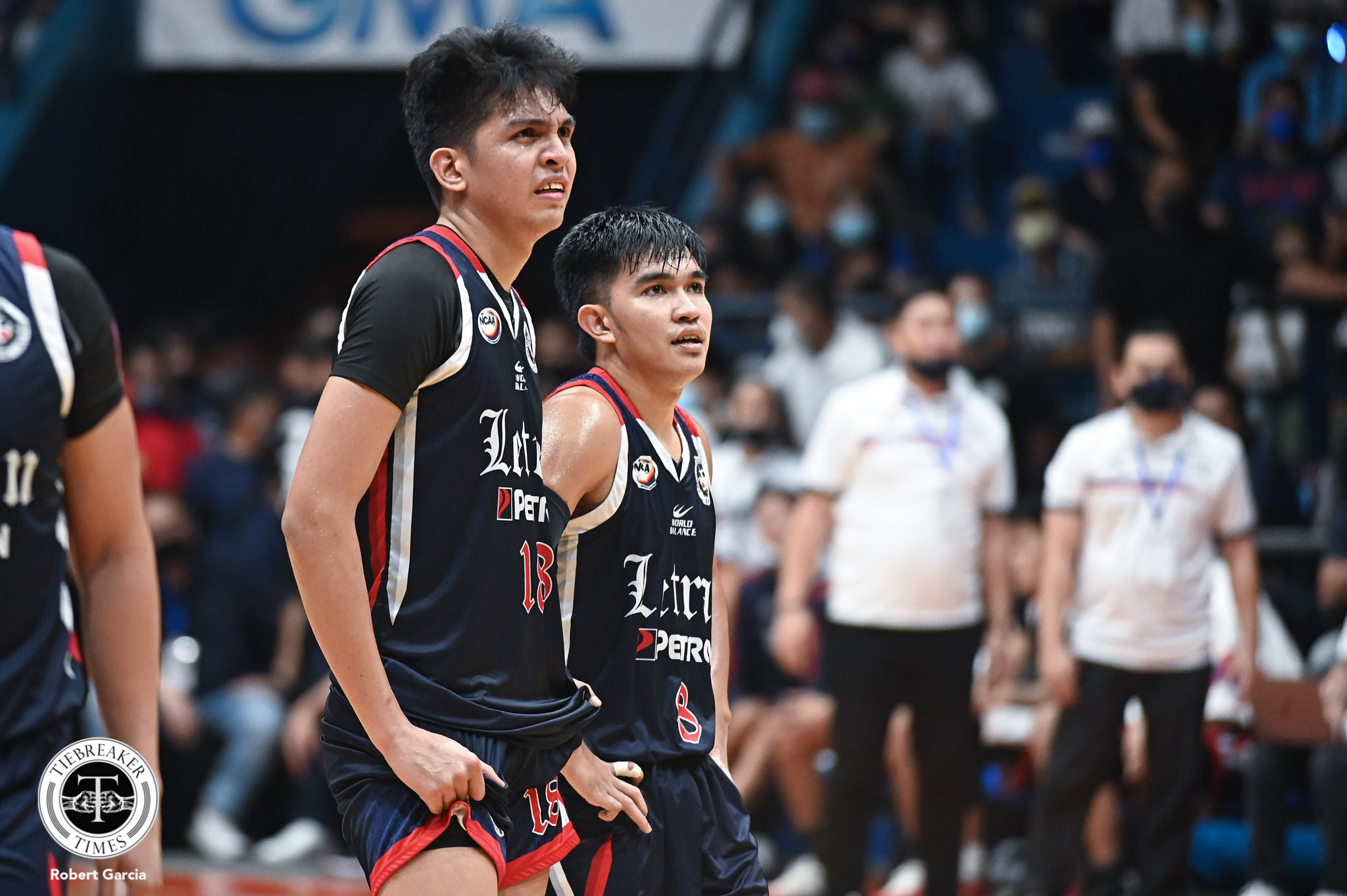 NCAA-97-MU-VS-CSJL-AMBOHOT-AND-REYSON Jeo Ambohot leaves legacy in Letran before heading to Converge Basketball CSJL NCAA News  - philippine sports news