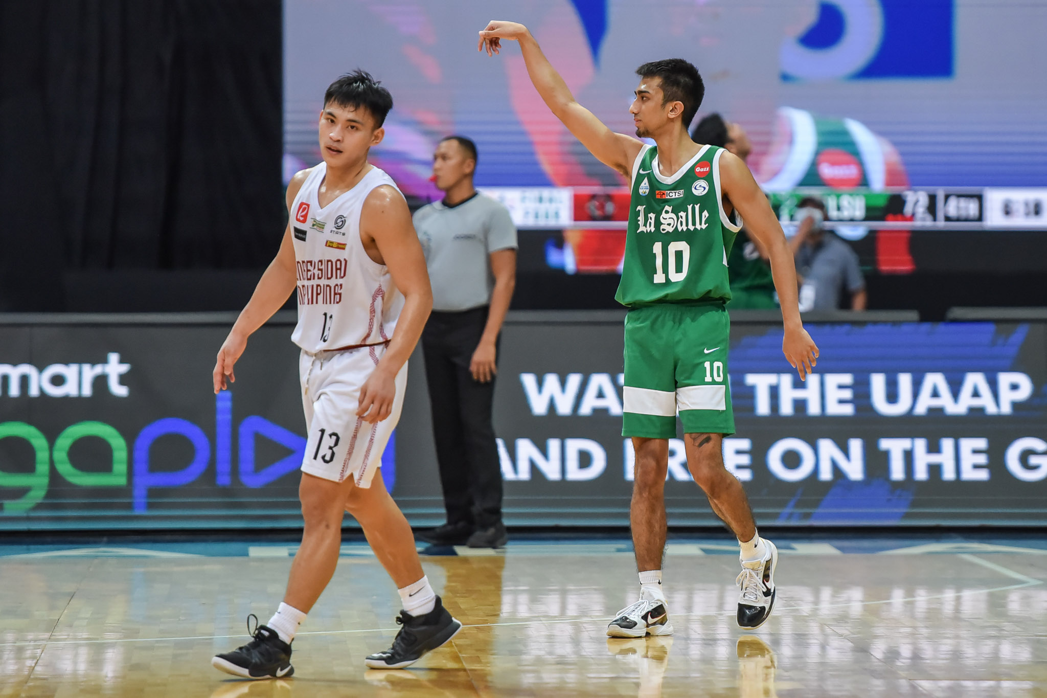 UAAP-84-MBB-DLSU-vs.-UP-Evan-Nelle-9820 Full-Circle Moment: Evan Nelle gears up for one last clash vs JD Cagulangan Basketball DLSU News UAAP  - philippine sports news