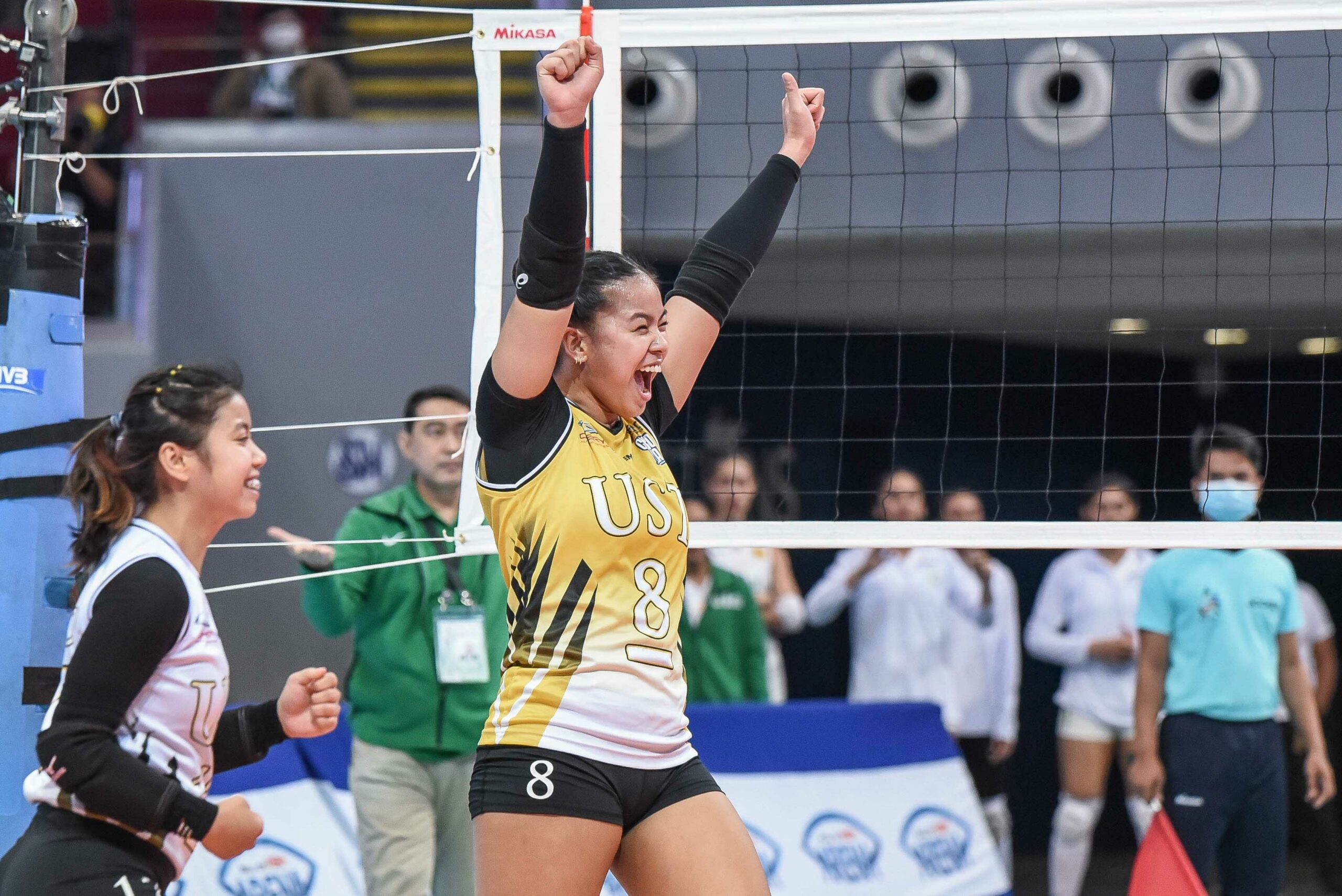 Eya Laure in top 10 of four cats of UAAP 84