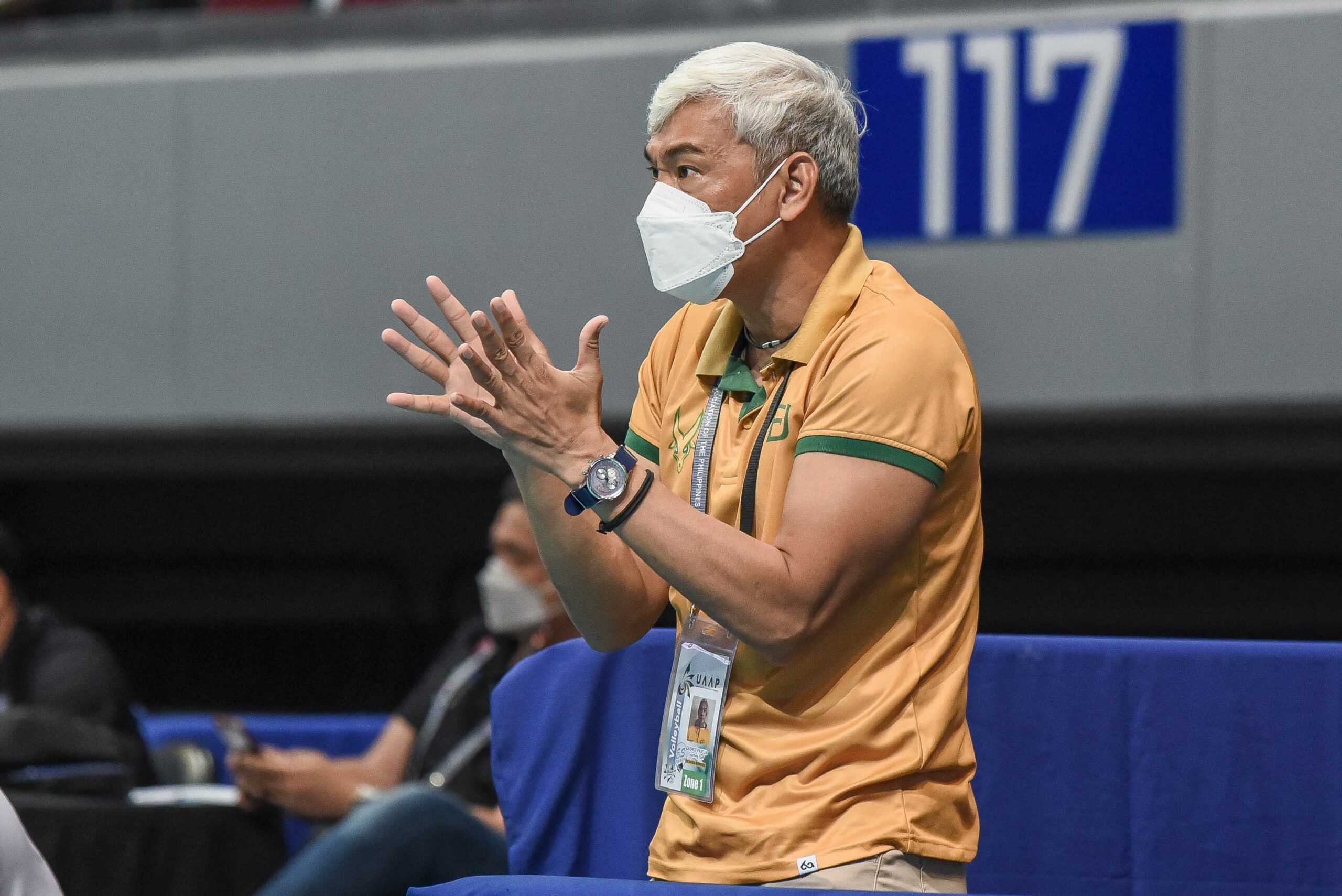 UAAP-84-Womens-Volleyball-FEU-vs-UE-George-Pascua-scaled Tina Salak replaces George Pascua as FEU Lady Tams head coach FEU News UAAP Volleyball  - philippine sports news