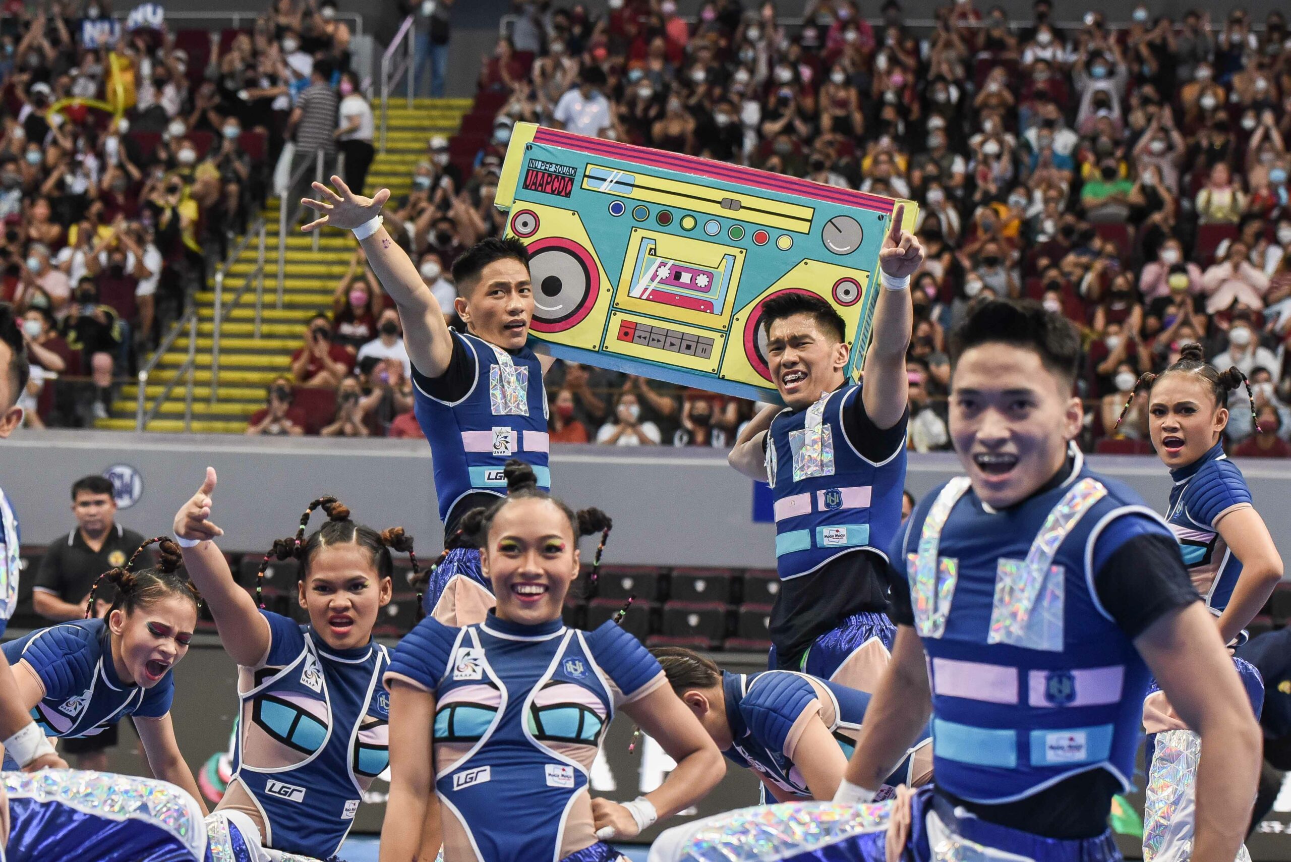 UAAP-Season-84-CDC-NU-5-scaled UAAP 84: FEU Cheering Squad rocks MOA, rules CDC AdU Cheerleading FEU News NU UAAP  - philippine sports news