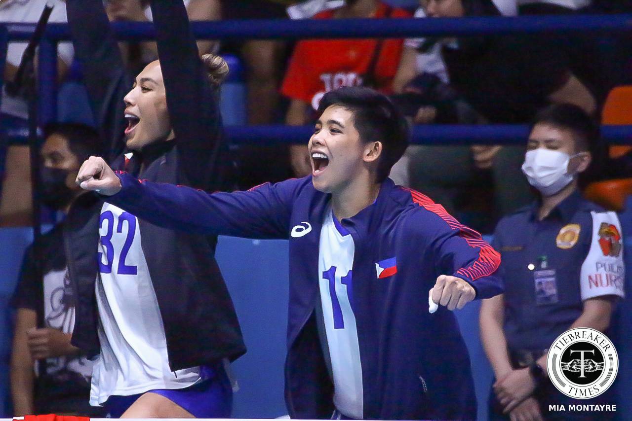 PNVF-INTERNATIONAL-CHALLENGE-PHILIPPINES-VS-THAILAND-TOTS-CARLOS-2 Tots Carlos relishes first PWNVT stint: 'I hope na magkaroon pa ng chance next time' News Volleyball  - philippine sports news