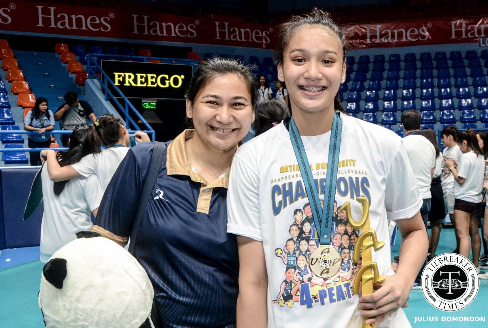 UAAP-Season-79-Girls-Volleyball-NU-Lady-Bullpups-Faith-Nisperos Babes Castillo looks back on the process that turned the Lady Bullpups into history-makers News NU UAAP Volleyball  - philippine sports news