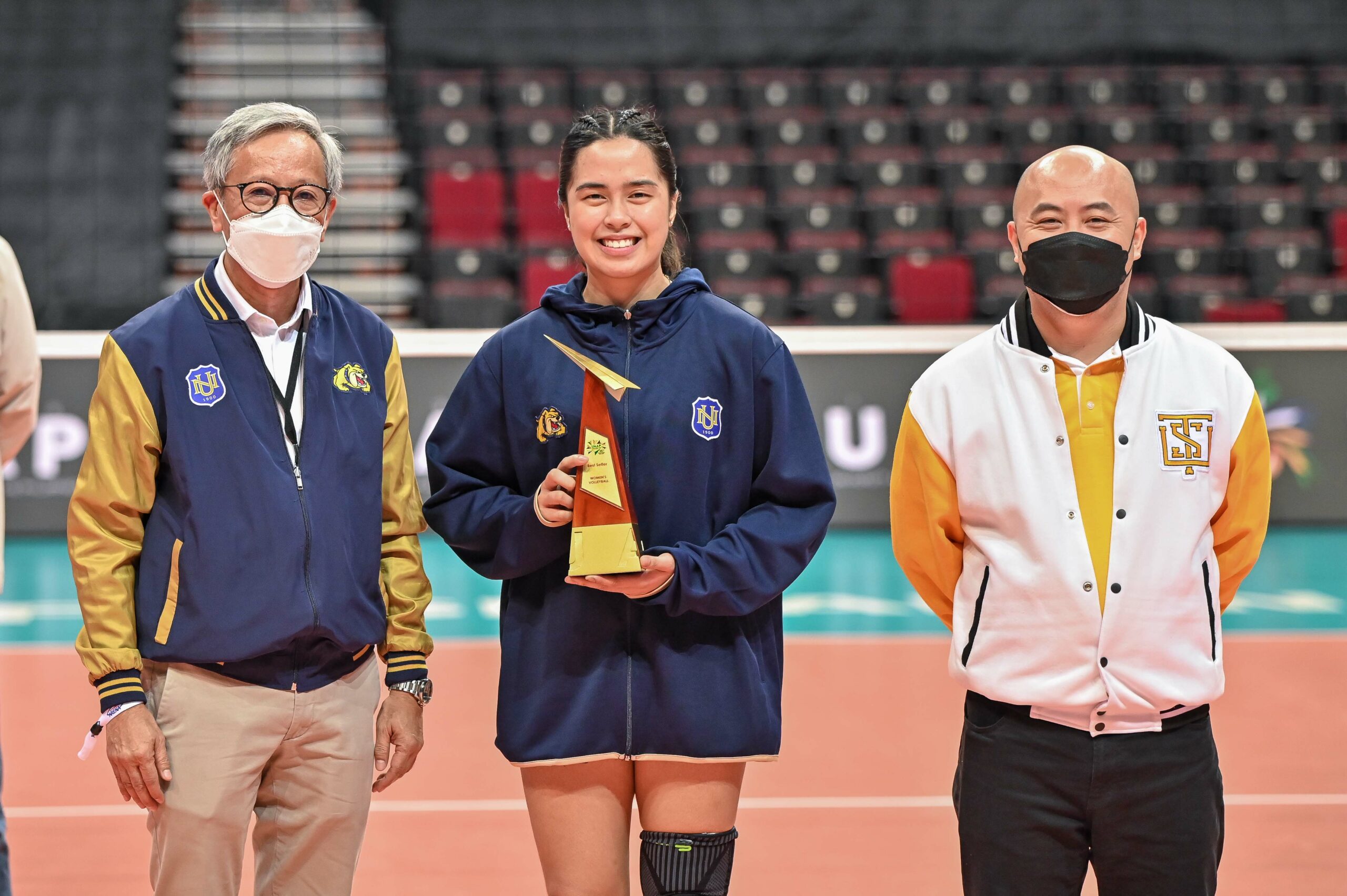 UAAP-Season-84-Womens-Volleyball-Awarding-Best-Setter-NU-Camille-Lamina-1-scaled Mhicaela Belen becomes UAAP WVB's first-ever Rookie MVP News NU UAAP Volleyball  - philippine sports news
