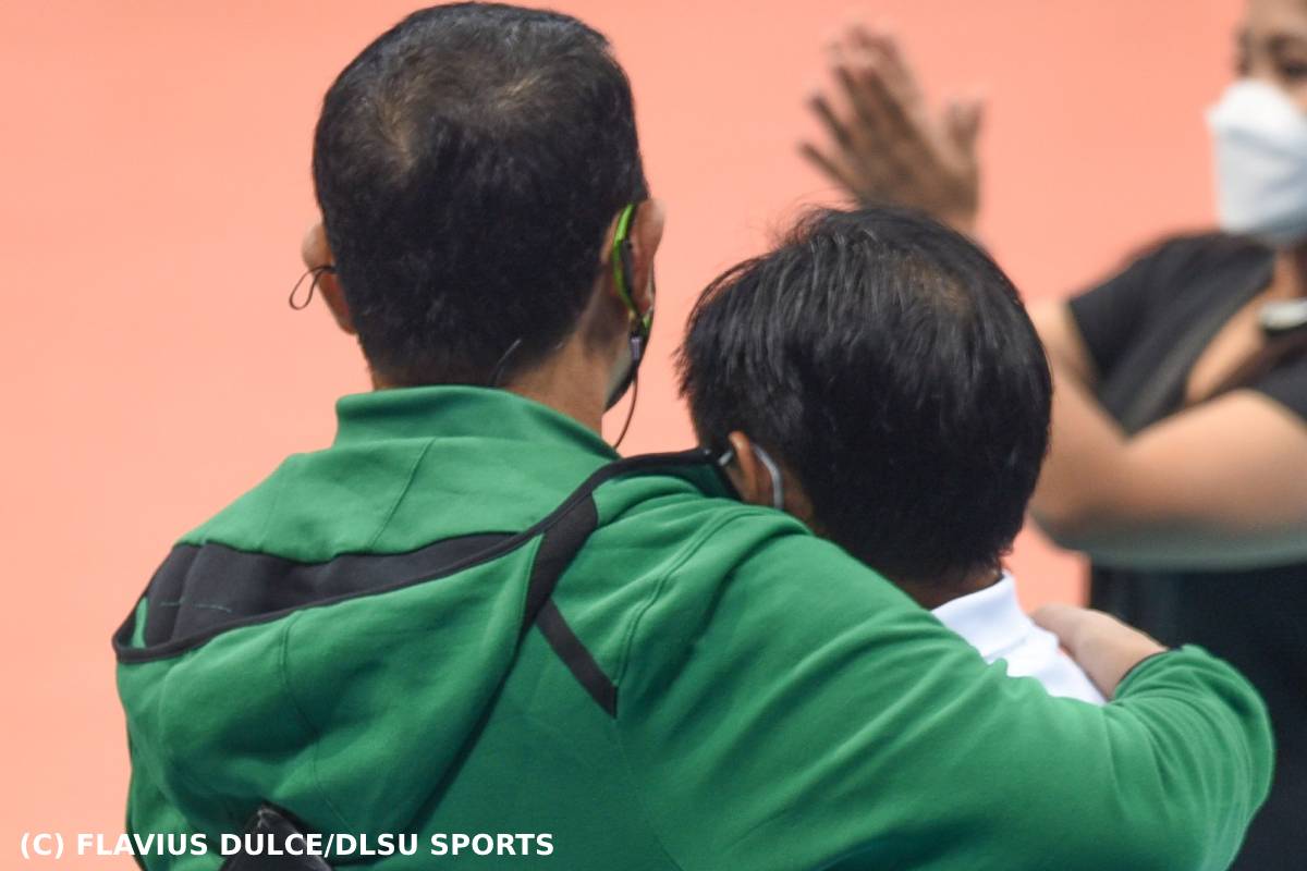 UAAP-Season-84-Womens-Volleyball-DLSU-vs-Ateneo-Oliver-Almadro-x-Ramil-De-Jesus Almadro pays tribute to mentor RDJ: 'One more for Coach Ramil' ADMU DLSU News UAAP Volleyball  - philippine sports news