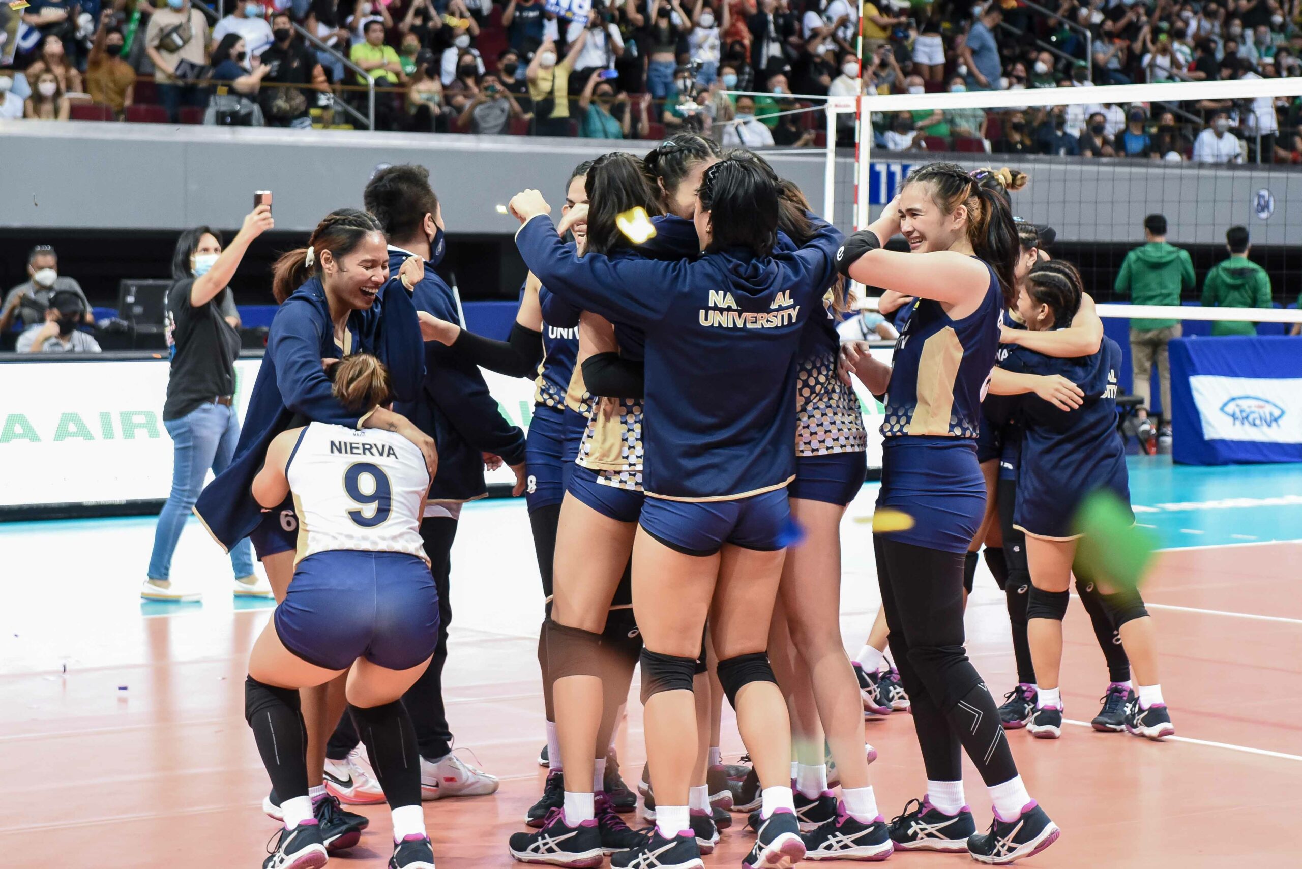 UAAP-Season-84-Womens-Volleyball-Finals-Game-2-NU-4-scaled Belen, NU believe title defense will be much tougher than UAAP 84 News NU UAAP Volleyball  - philippine sports news
