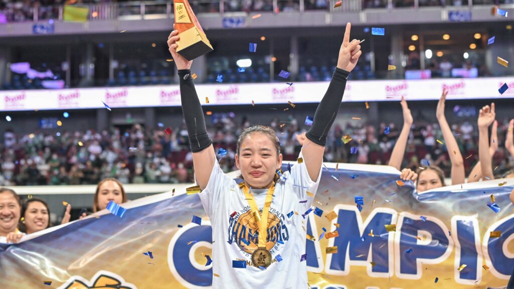 Princess Robles does not go home emptyhanded, takes UAAP 84 Finals MVP