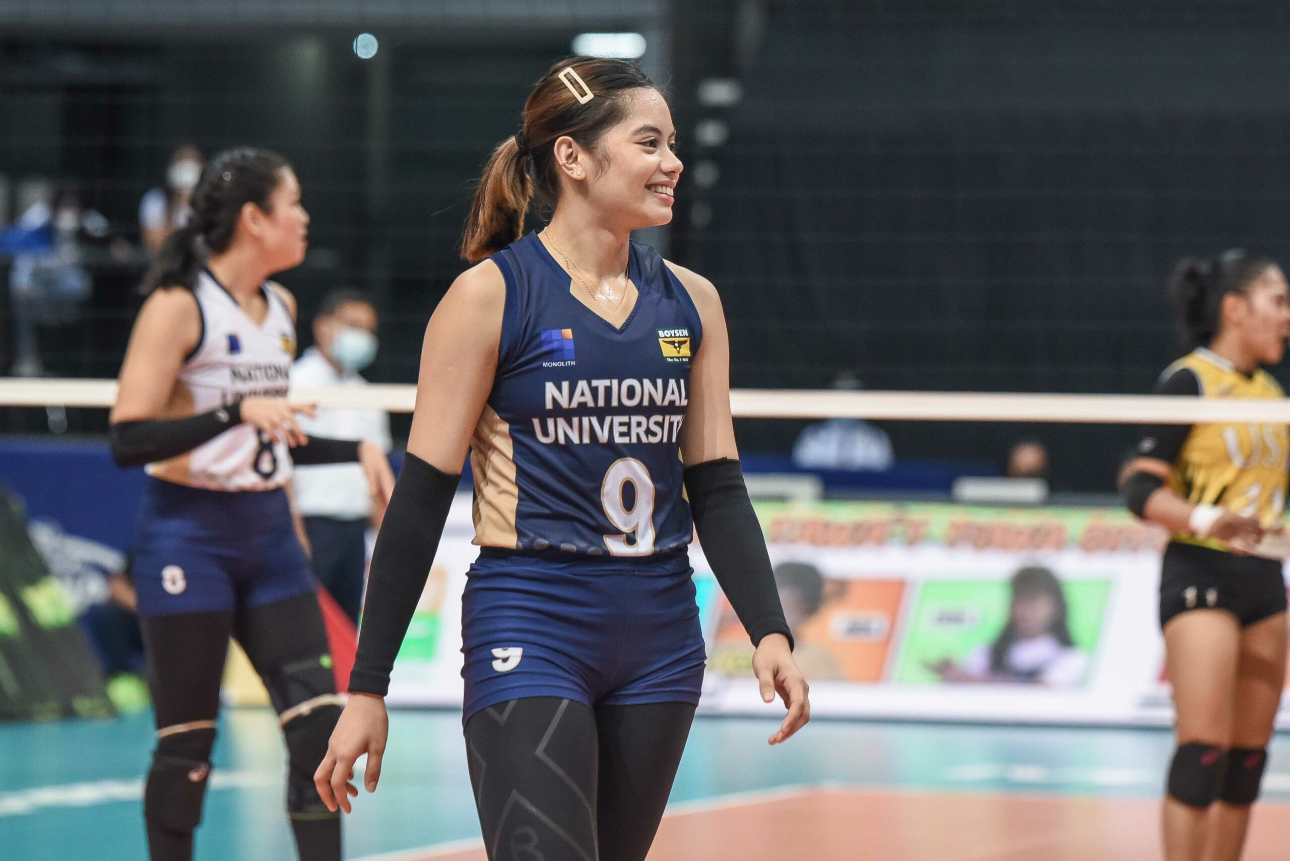 UAAP-Season-84-Womens-Volleyball-NU-vs-UST-Jennifer-Nierva-1-scaled Yawi 'extra motivated' to lead Echo after 'good friend' Nierva won UAAP chip ESports Mobile Legends MPL-PH News NU UAAP Volleyball  - philippine sports news