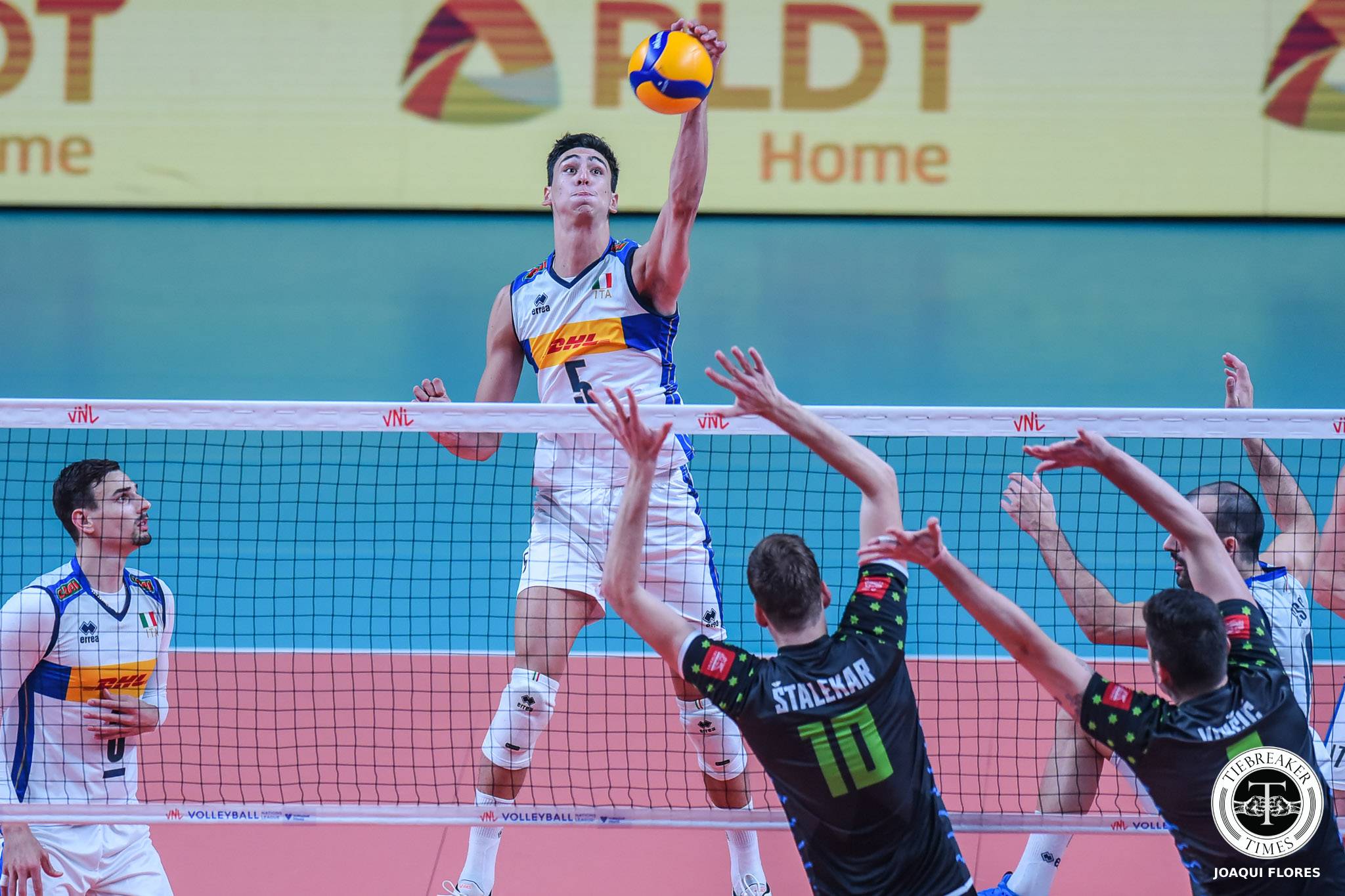 VNL Italy makes swift work of Slovenia in rematch of European championship