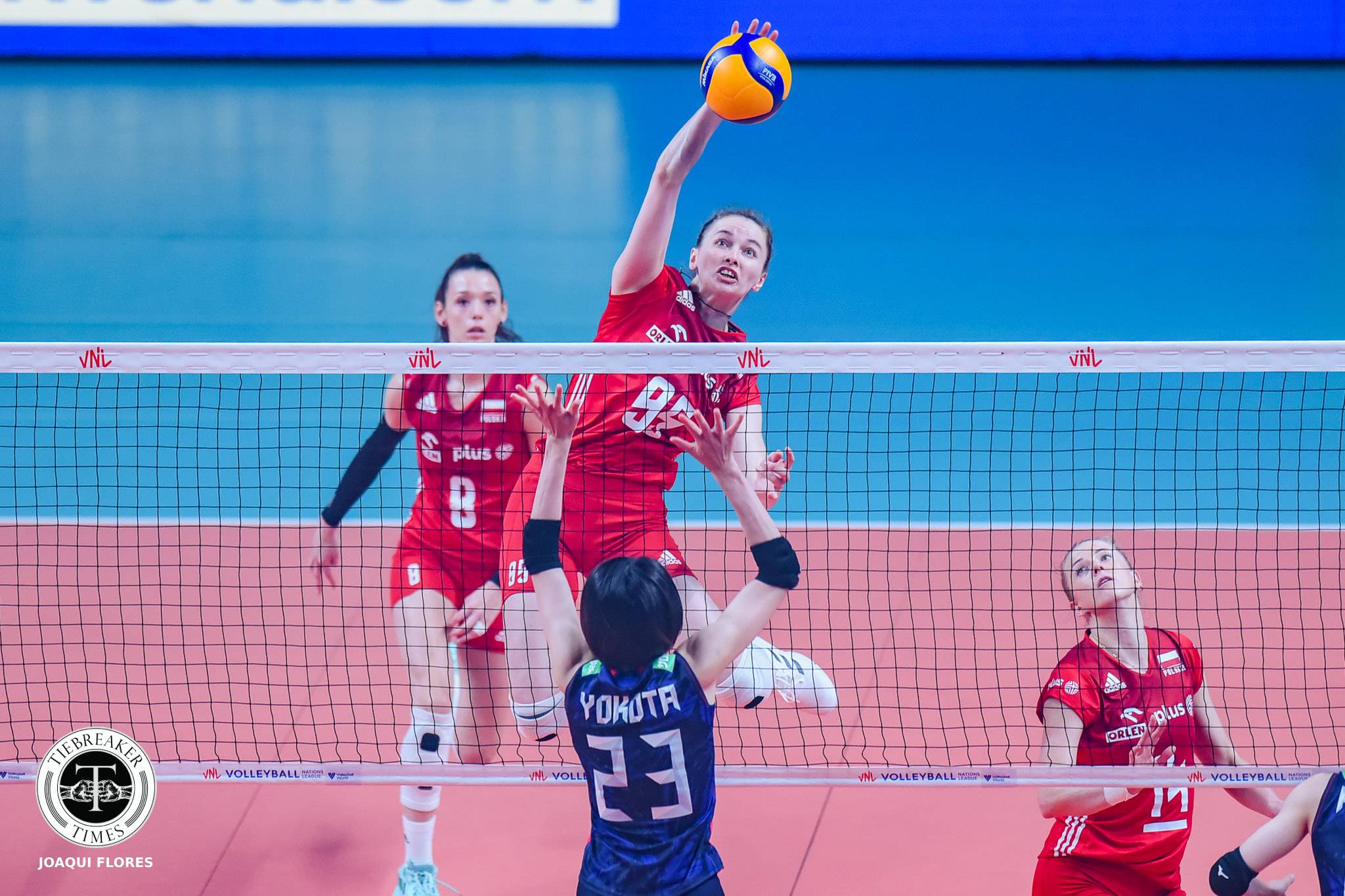 VNL-2022-Japan-vs.-Poland-Magdalena-Jurczyk-4237-1 VNL: Japan continues dominant run, sweeps Poland to go 5-0 2022 VNL Season News Volleyball  - philippine sports news