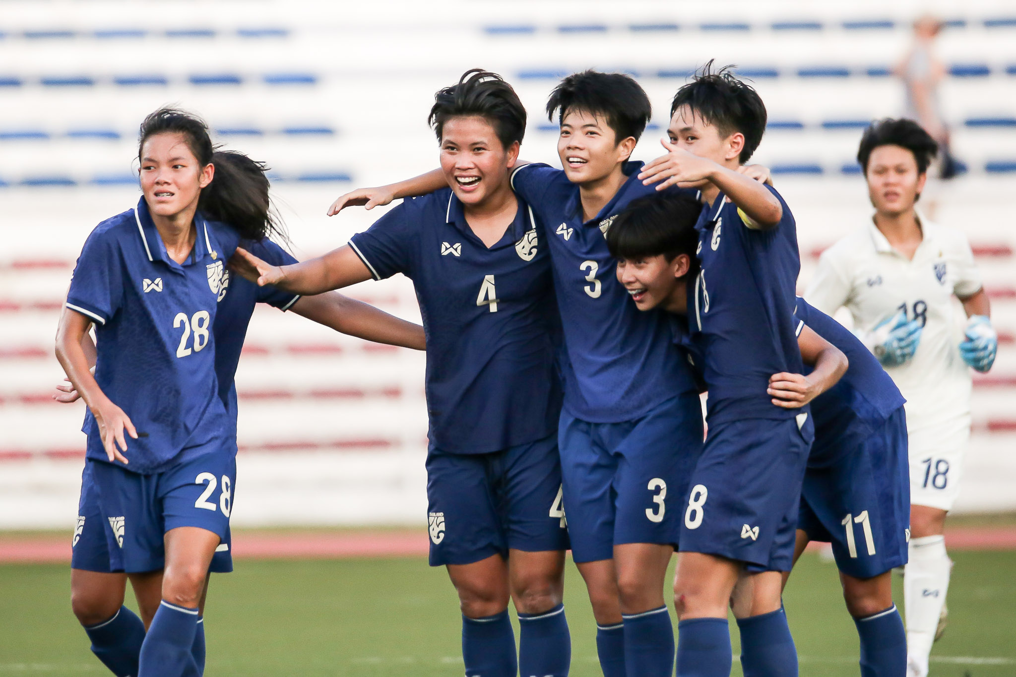 2022-AFF-Womens-Championship-Thailand-vs-Myanmar-SEMIS-Team-THA-2 AFF: Chetthabutr strikes as Thailand overcomes Myanmar to reach Final 2022 AFF Women’s Championship Football News  - philippine sports news