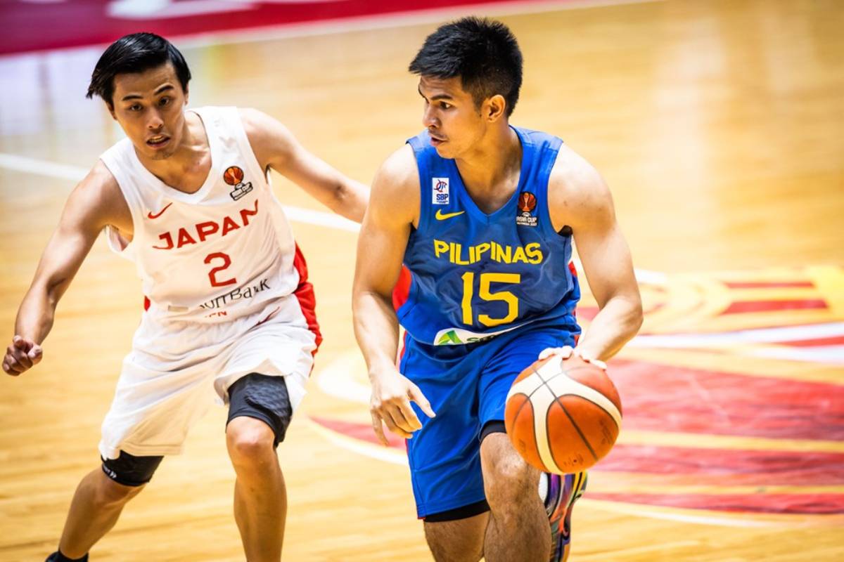 2022-FIBA-Asia-Cup-Gilas-vs-Japan-Kiefer-Ravena-vs-Yuki-Togashi Philippines ranks 41 in latest FIBA men's rankings Basketball Gilas Pilipinas News  - philippine sports news
