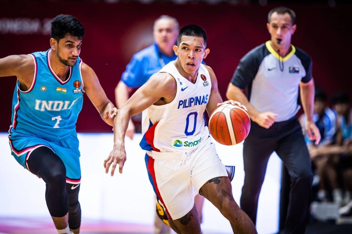 2022-FIBA-Asia-Cup-India-vs-Gilas-Thirdy-Ravena Chot to 'bashers and haters': 'We'd rather take that shot then miss than not take it' 2021 FIBA Asia Cup Basketball Gilas Pilipinas News  - philippine sports news