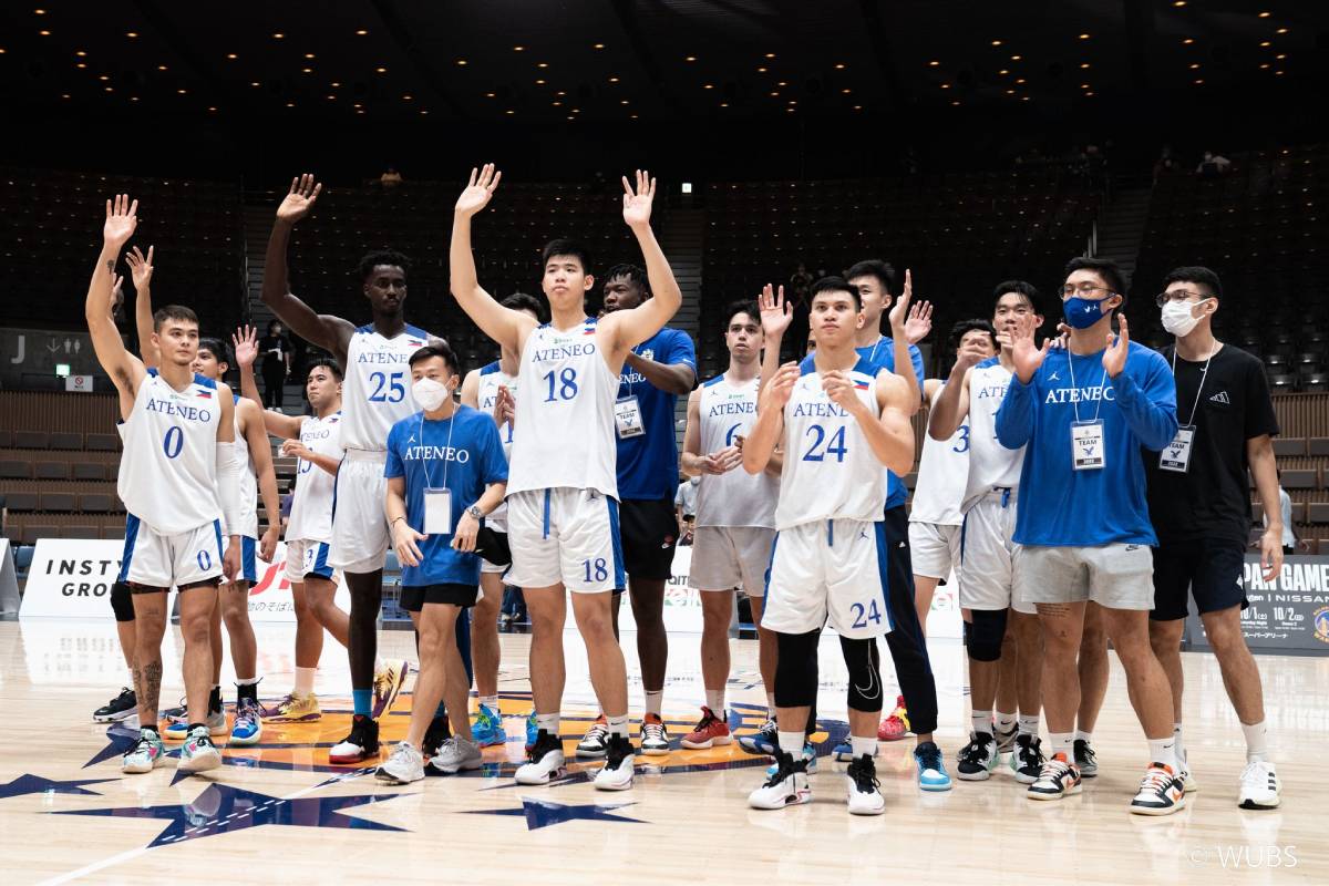 2022-World-University-Basketball-Series-Ateneo-def-NCCU Baldwin, Goorjian face off anew as Ateneo takes on Bay Area in tune-up ADMU Basketball EASL News  - philippine sports news