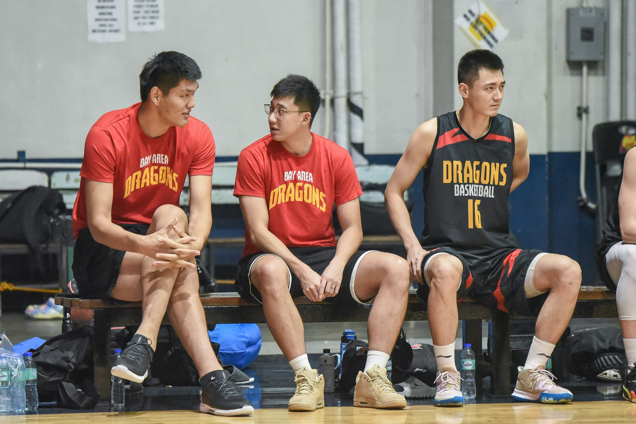 Ateneo-vs-Bay-Area-Dragons-bench Goorjian believes Bay Area learned alot after Ateneo tuneup ADMU Basketball EASL News PBA  - philippine sports news