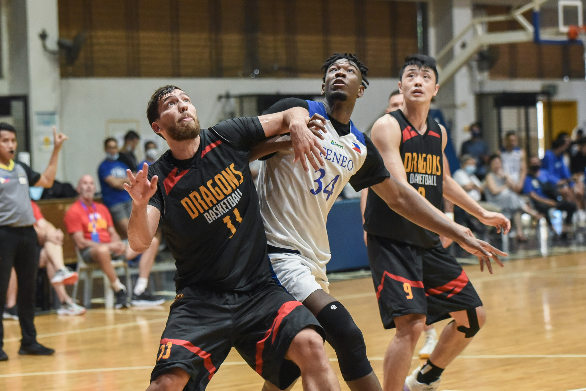 Ateneo-vs-Bay-Area-KOUAME-ANGELO Bay Area survives Ateneo comeback in tuneup ADMU Basketball News PBA  - philippine sports news