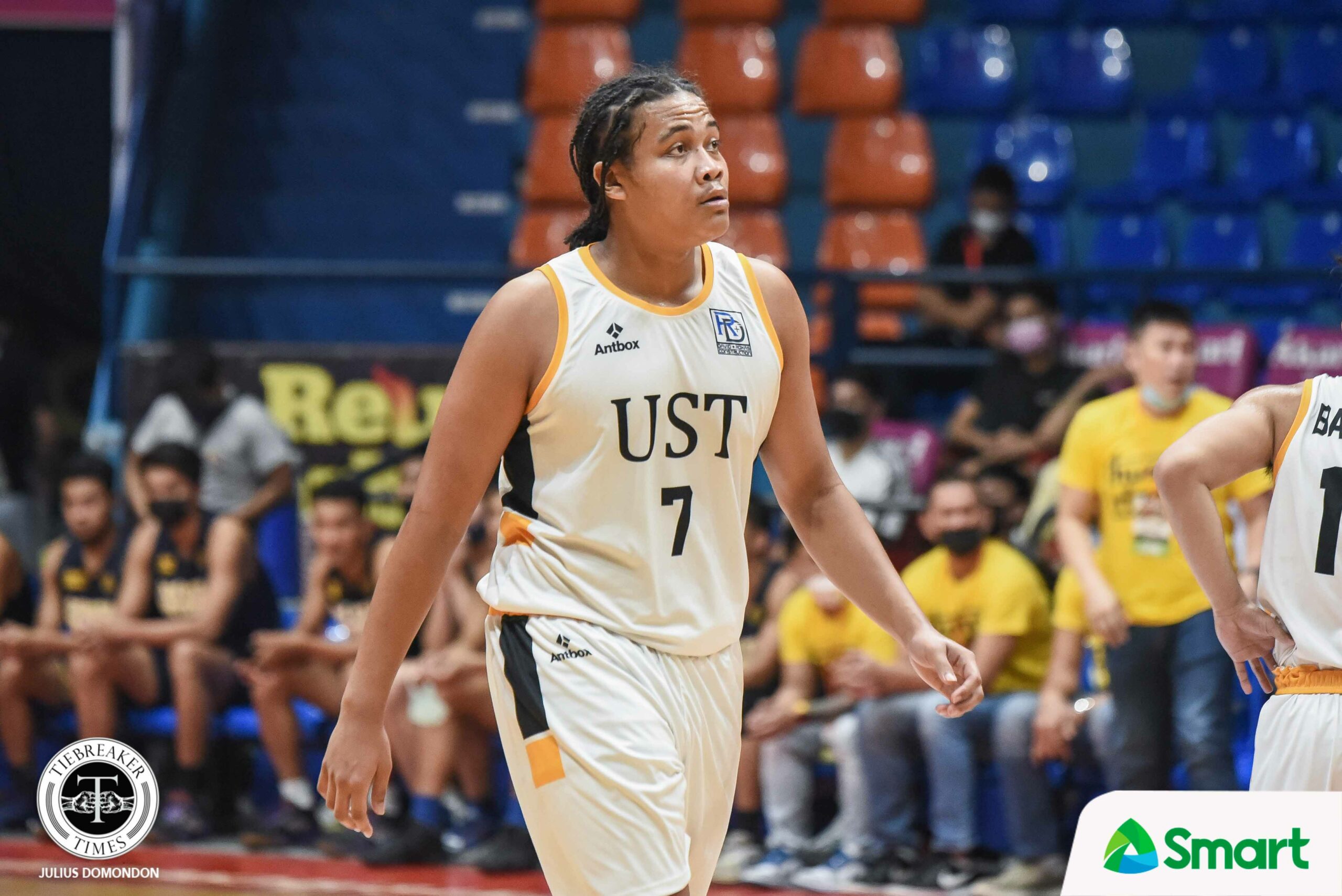 FOEO-MBB-UST-Gani-Stevens-1-scaled Gani Stevens' reps explain decision to move out of UST Basketball News UAAP UE UST  - philippine sports news