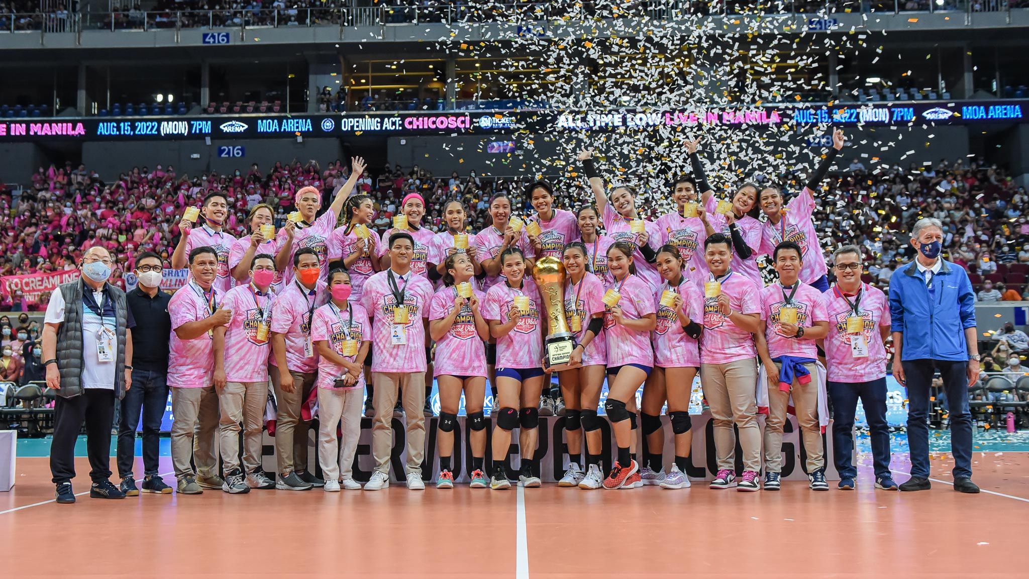 PVL-2022-Invitational-Creamline-vs.-Kingwhale-Finals-Champions-2 Creamline to represent PH in AVC Cup 2022 AVC Cup for Women News PVL Volleyball  - philippine sports news