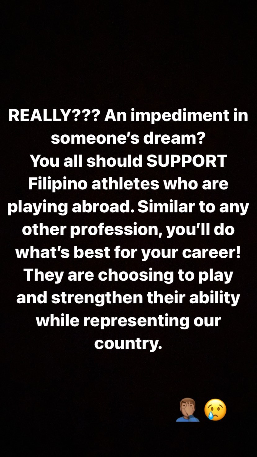 RJ-Abarrientos-on-William-Navarro Kai Sotto, overseas imports make stand: 'This has to stop' Basketball News  - philippine sports news