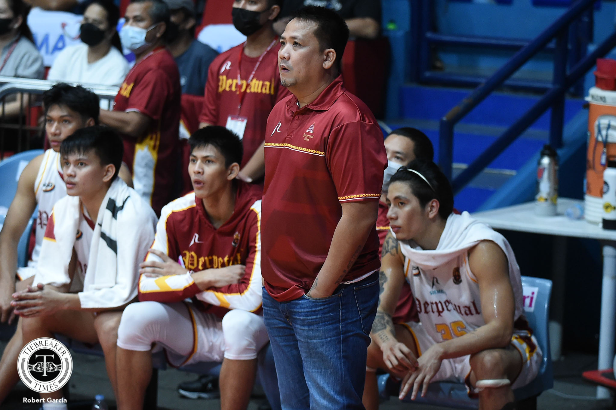NCAA-98-UPHSD-vs-EAC-Myk-Saguiguit Mark Omega on Louie Sangalang: 'Mas matigas pa rin ako dun' Basketball NCAA News UPHSD  - philippine sports news