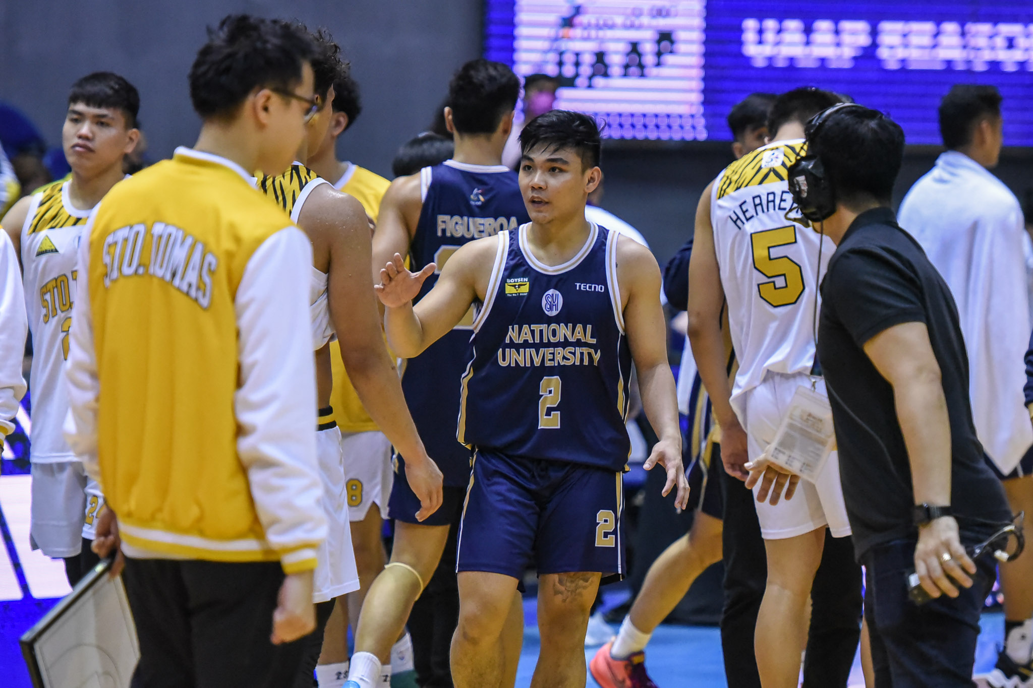 UAAP-85-MBB-NU-vs.-UST-Kean-Baclaan-Nic-Cabanero-2632 Baclaan insists he had no added motivation vs UST: 'Nag-focus lang ako' Basketball News NU UAAP  - philippine sports news