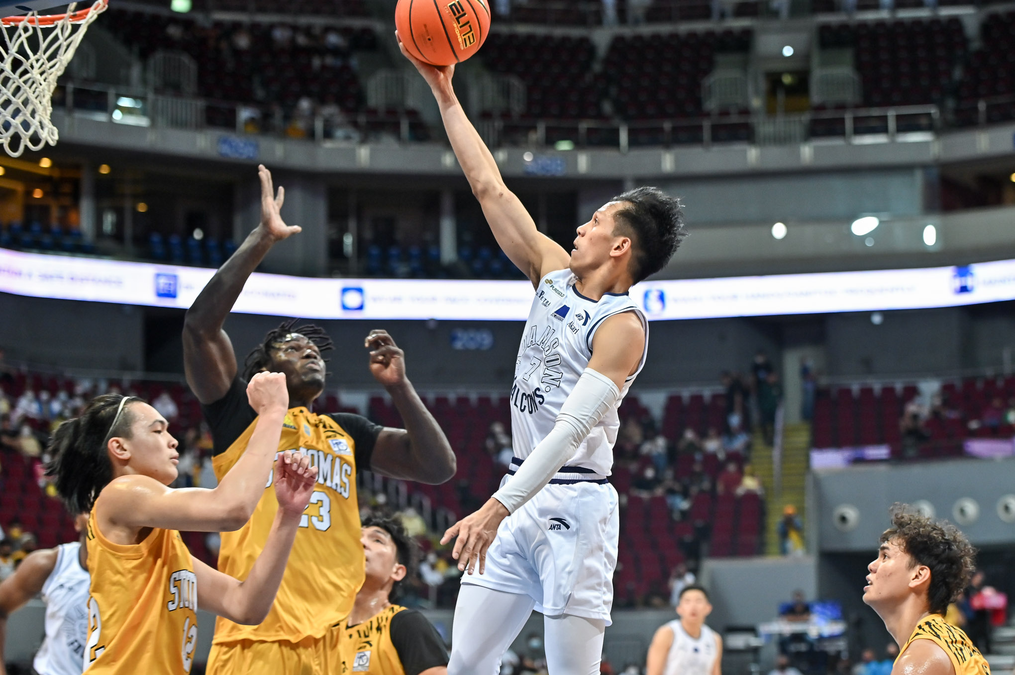 UAAP85-Jerom-Lastimosa With Jerom Lastimosa being a marked man, Nash Racela calls on rest of Adamson to step up AdU Basketball News UAAP  - philippine sports news