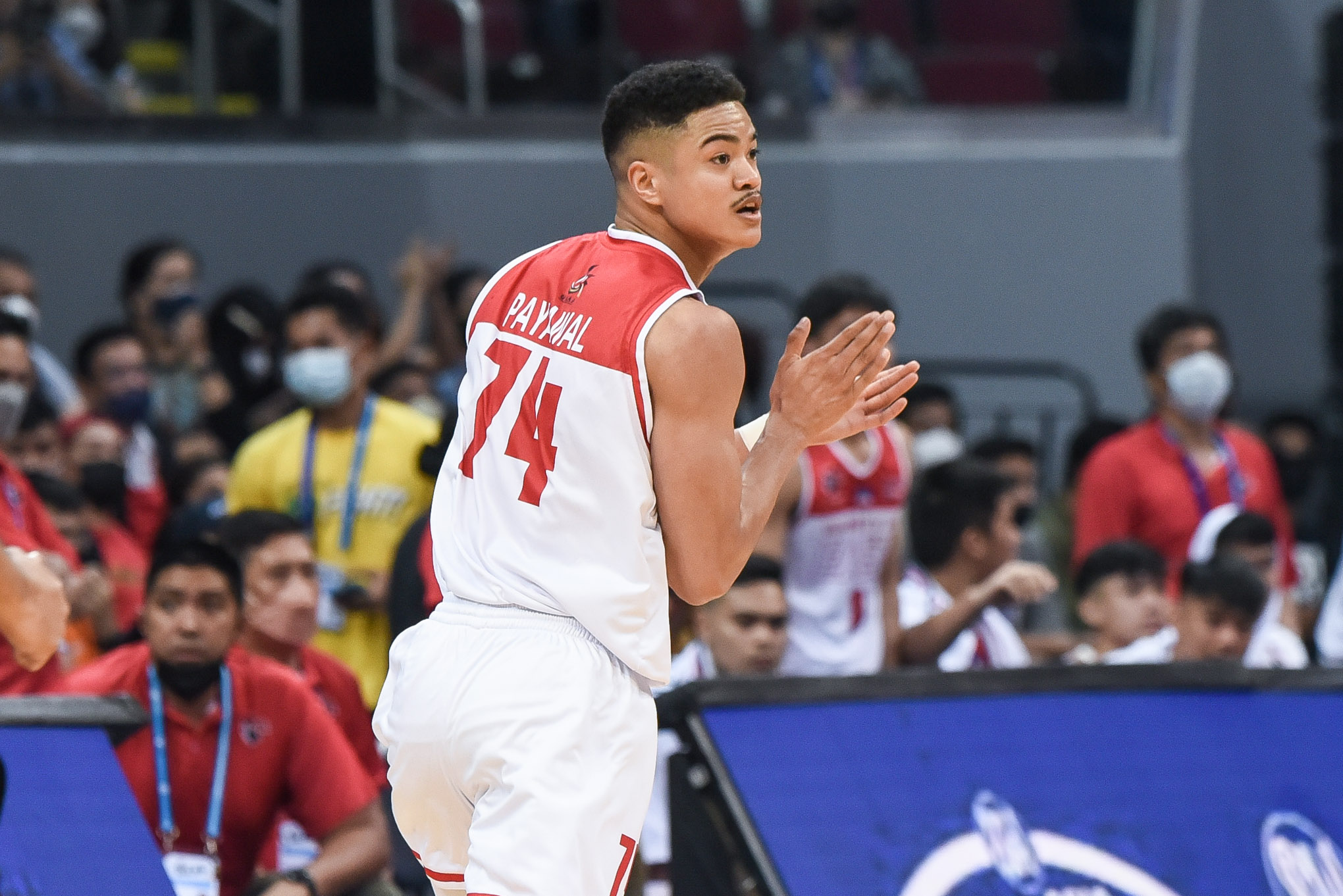 UAAP85-MBB-CJ-PAYAWAL Jack Santiago glad current Red Warriors get support from UE greats, community Basketball News UAAP UE  - philippine sports news