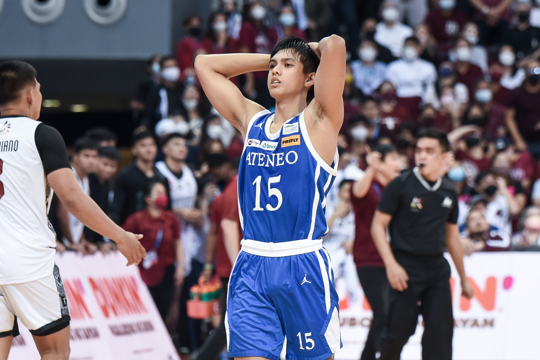 UAAP85-MBB-FORTH-PADRIGAO-2-1 Baldwin lauds 'gutsy' Padrigao, but sees lots of room for improvement ADMU Basketball News UAAP  - philippine sports news