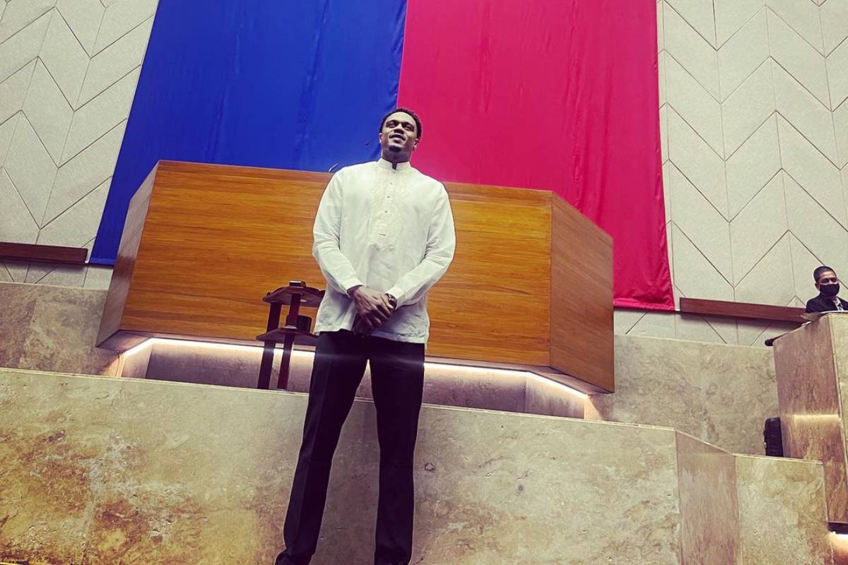 House-of-Representatives-Justin-Brownlee Cone lauds Brownlee for never missing Ginebra practices despite Congress hearings Basketball News PBA  - philippine sports news