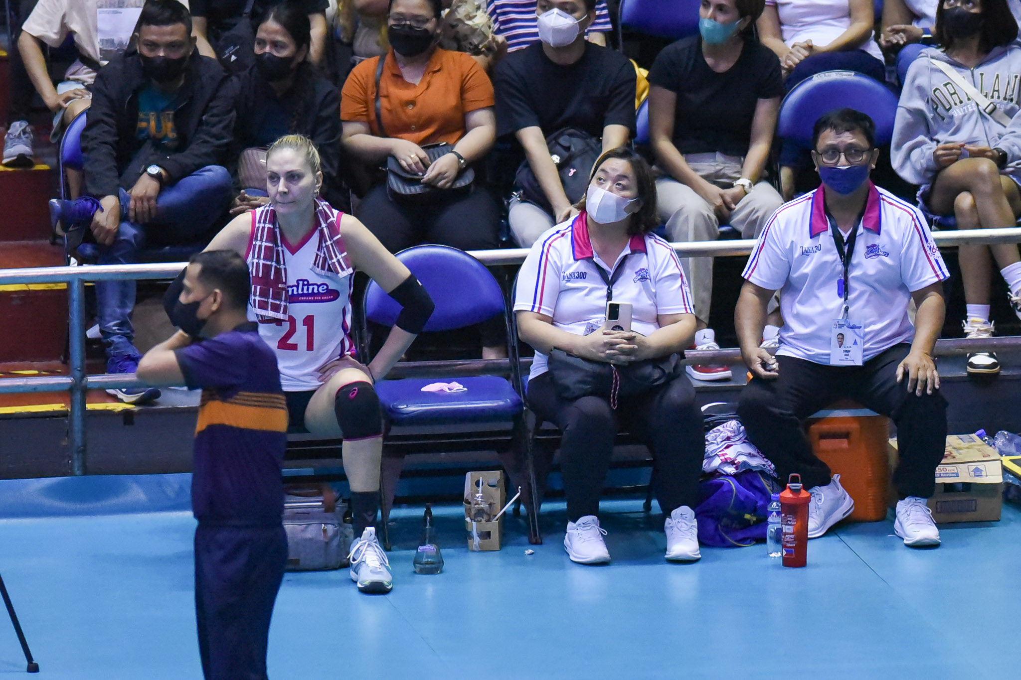 PVL-Reinforced-2022-Creamline-vs.-Army-Yeliz-Basa-7985 Tots Carlos makes most of limited playing time with Creamline News PVL Volleyball  - philippine sports news