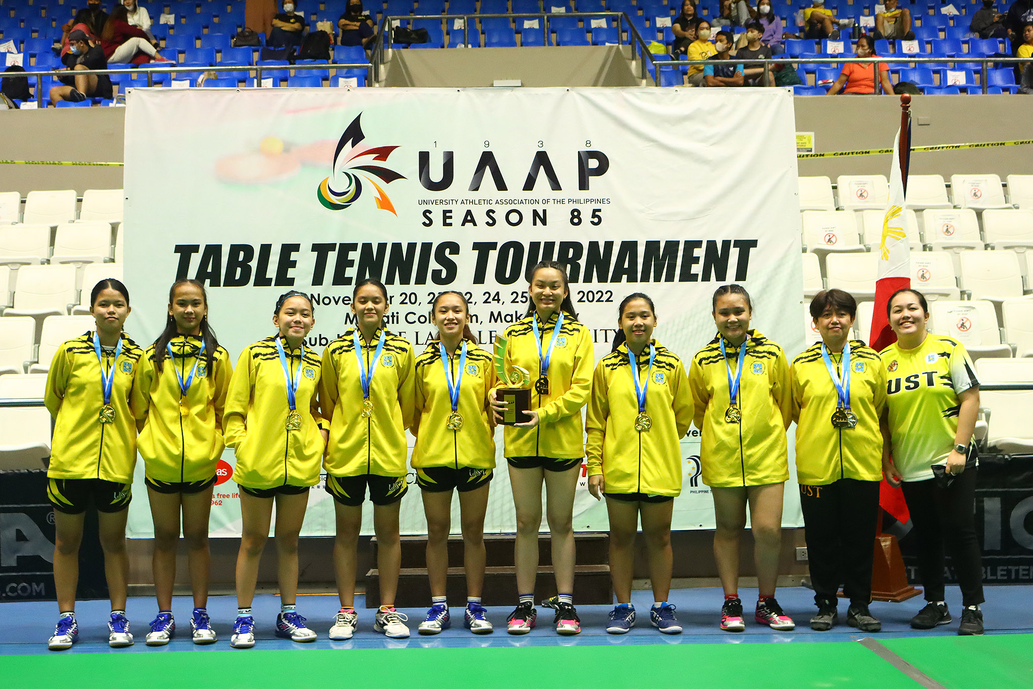 UAAP-S85-TT-Girls-Div-Champions-UST-2 UAAP 85 HSTT: DLSZ boys take back-to-back; UST girls take vengeance DLSU News Table Tennis UAAP UST  - philippine sports news