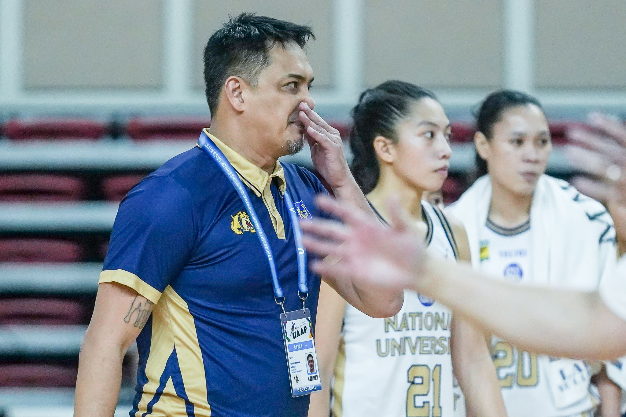 UAAP-S85-WBB-Round-2-NU-vs-DLSU-Coach-Aris-Dimaunahan-NU NU streak ending a sign that women's basketball has grown, says Pat Aquino Basketball News NU UAAP  - philippine sports news