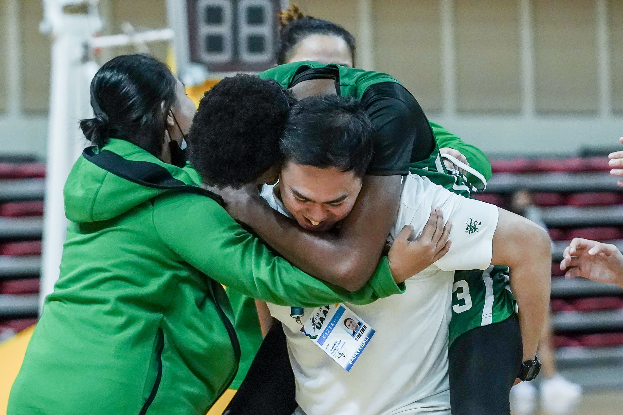 UAAP-S85-WBB-Round-2-NU-vs-DLSU-DLSU-Celebration-4 Despite streak ending, NU should not lose sight of goal, says Aris Dimaunahan Basketball News NU UAAP  - philippine sports news