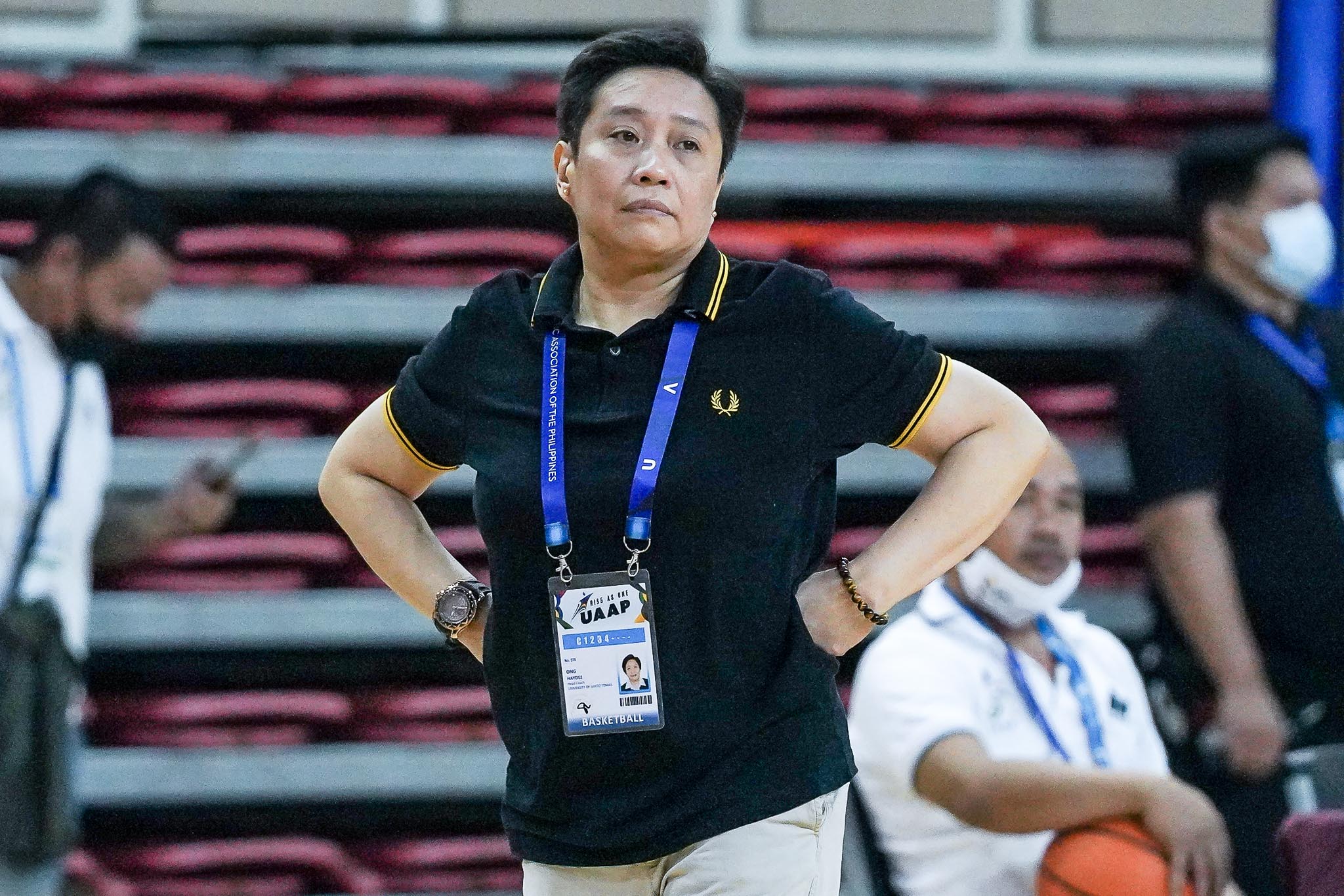 UAAP-WBB-Coach-Haydee-Ong-UST Dimaunahan not minding who wins La Salle-UST series: 'We just play our game' Basketball News NU UAAP  - philippine sports news