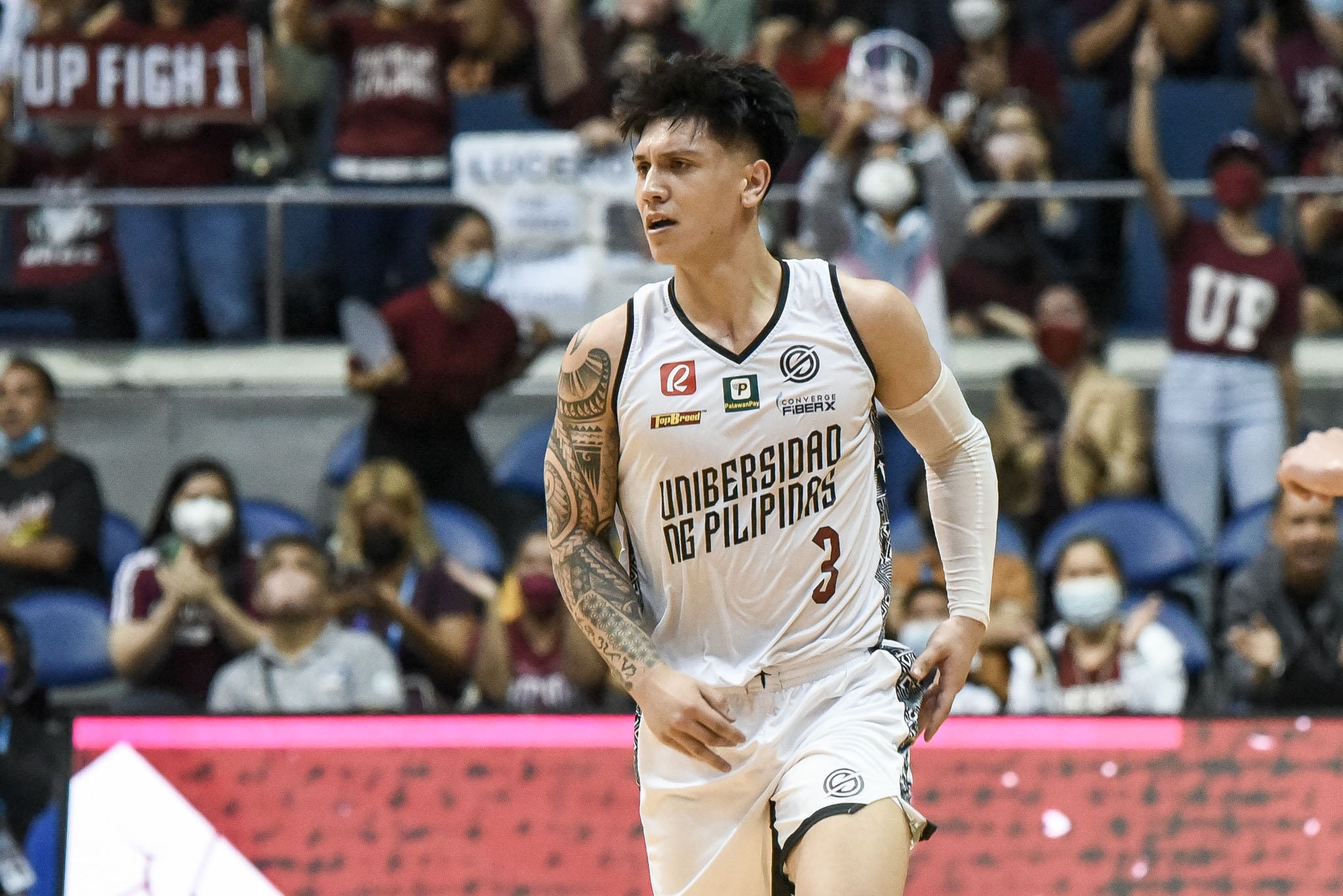 UAAP85-MBB-JAMES-SPENCER-3 James Spencer makes sure to put on a show in front of mom Basketball News UAAP UP  - philippine sports news